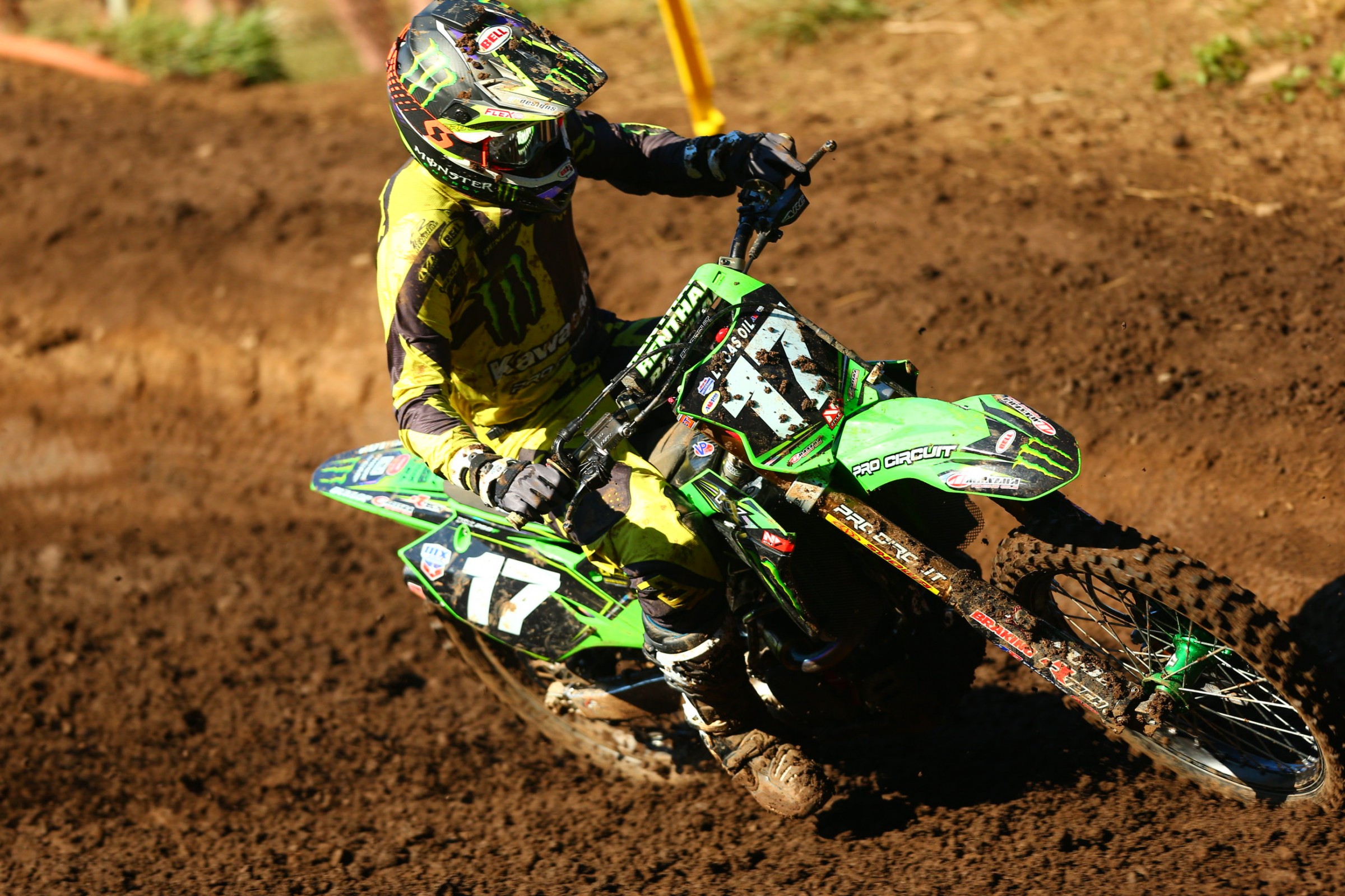 Joey Savatgy qualified second fastest today.