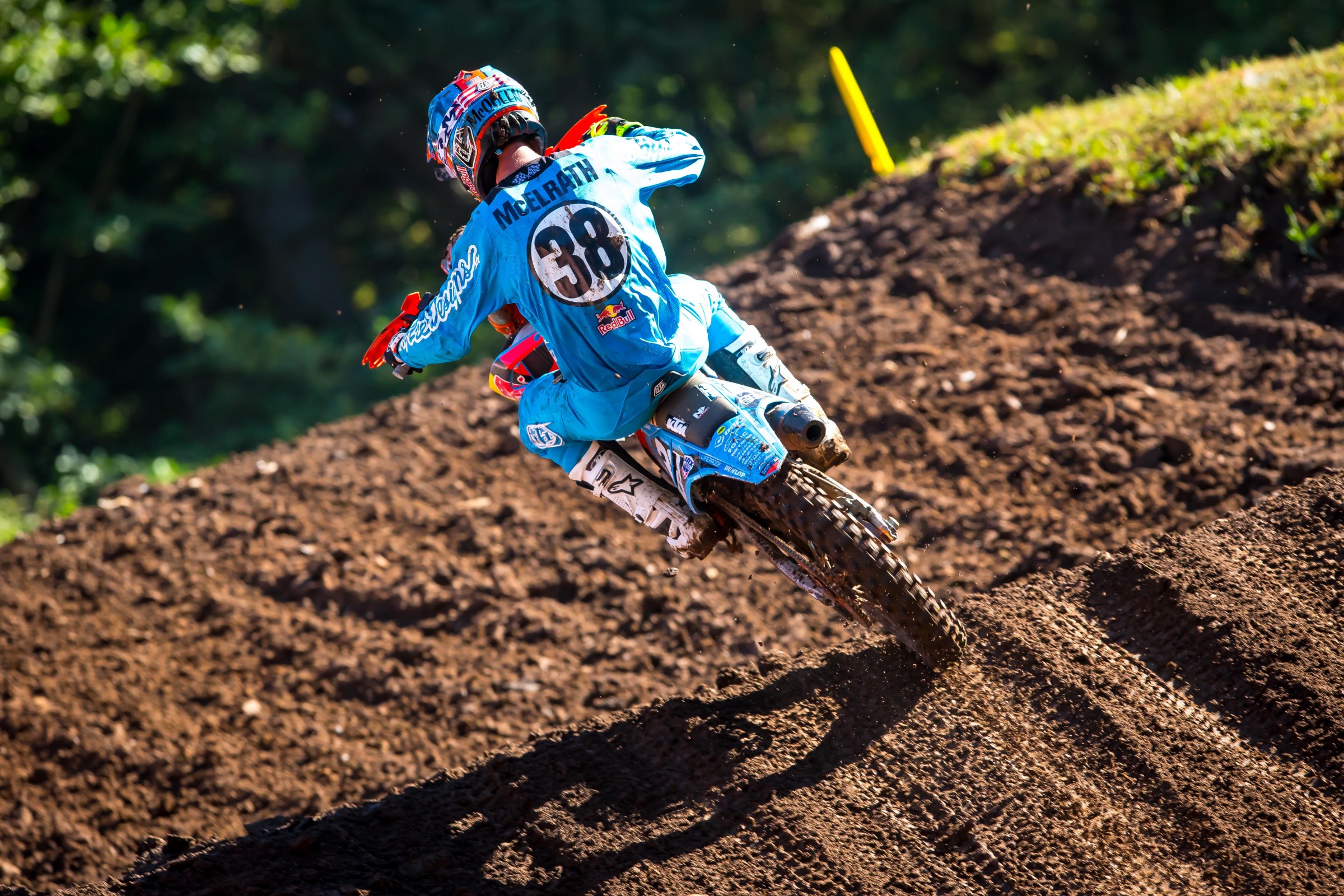 Shane McElrath was fast in practice as well, logging third fastest.