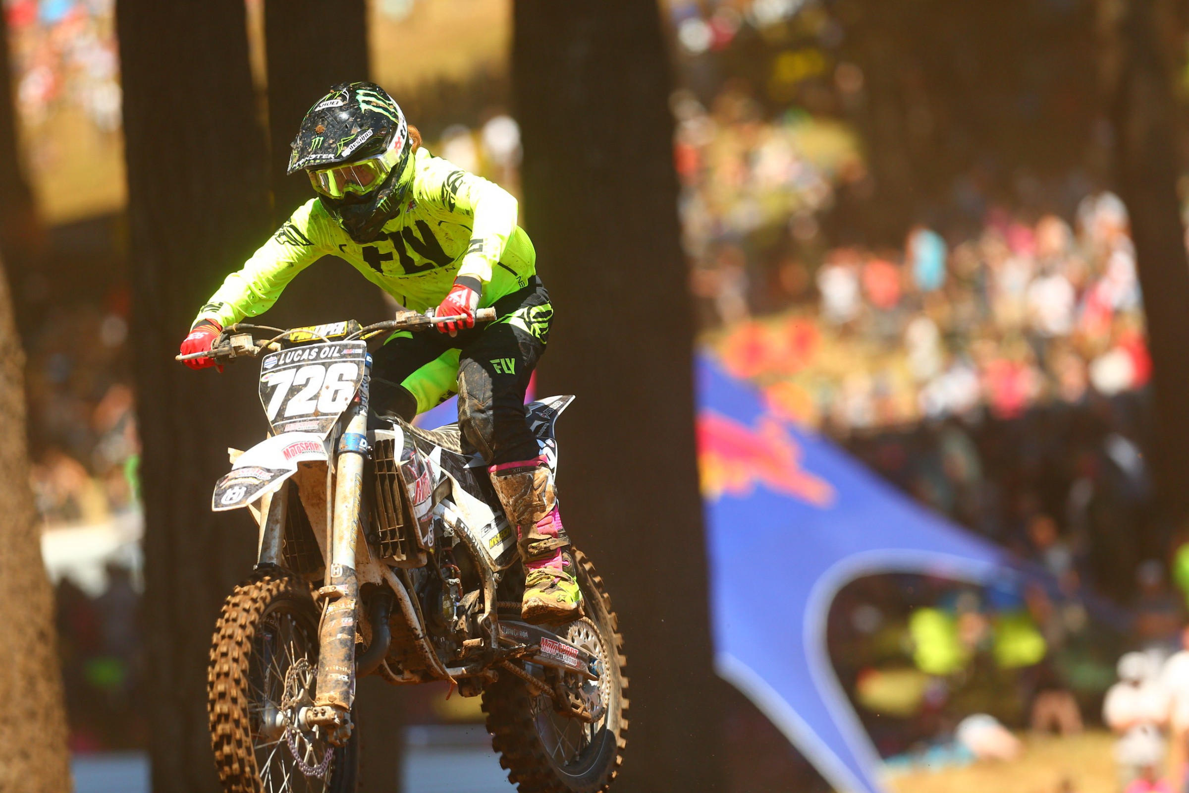 Gared Steinke was 34th on his 125 two-stroke.