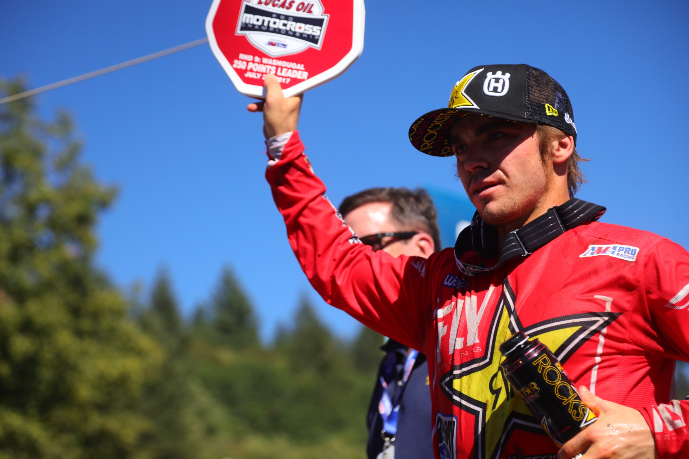 Zach Osborne now leads Jeremy Martin by seventy-four points