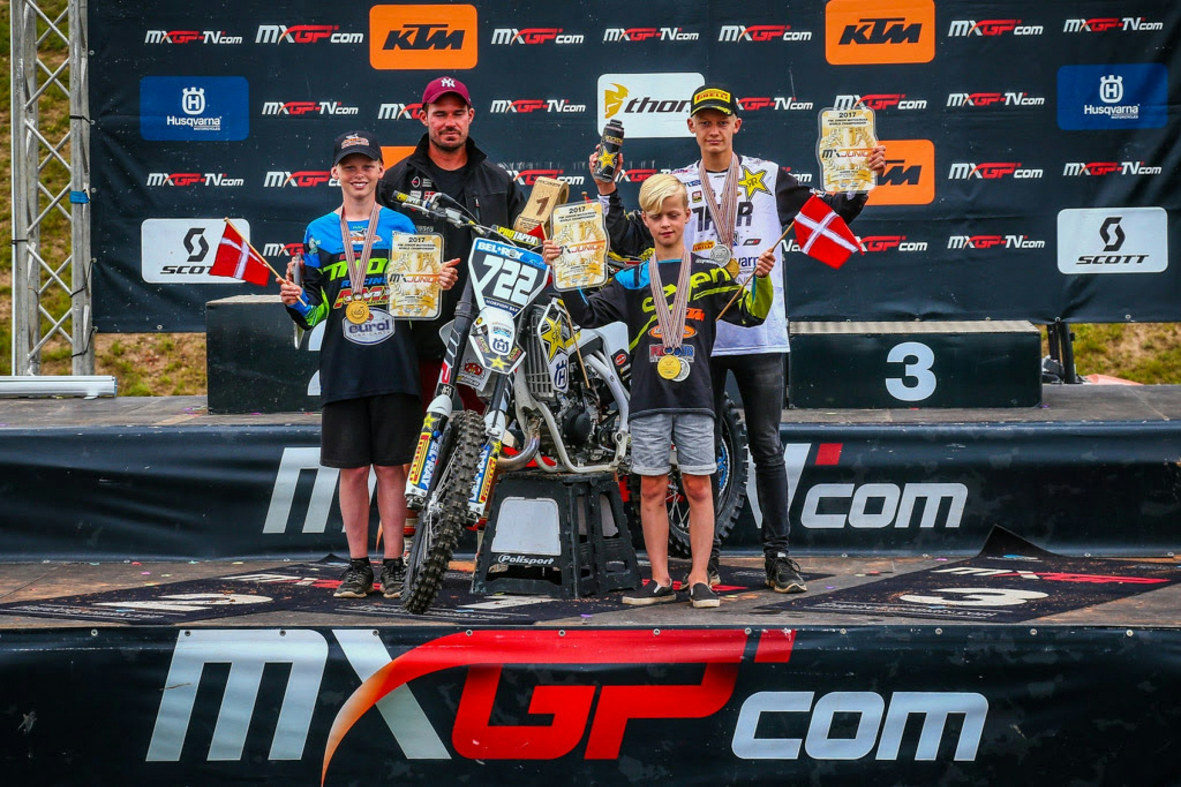 Denmark Captures 2017 FIM Junior Motocross World Championship