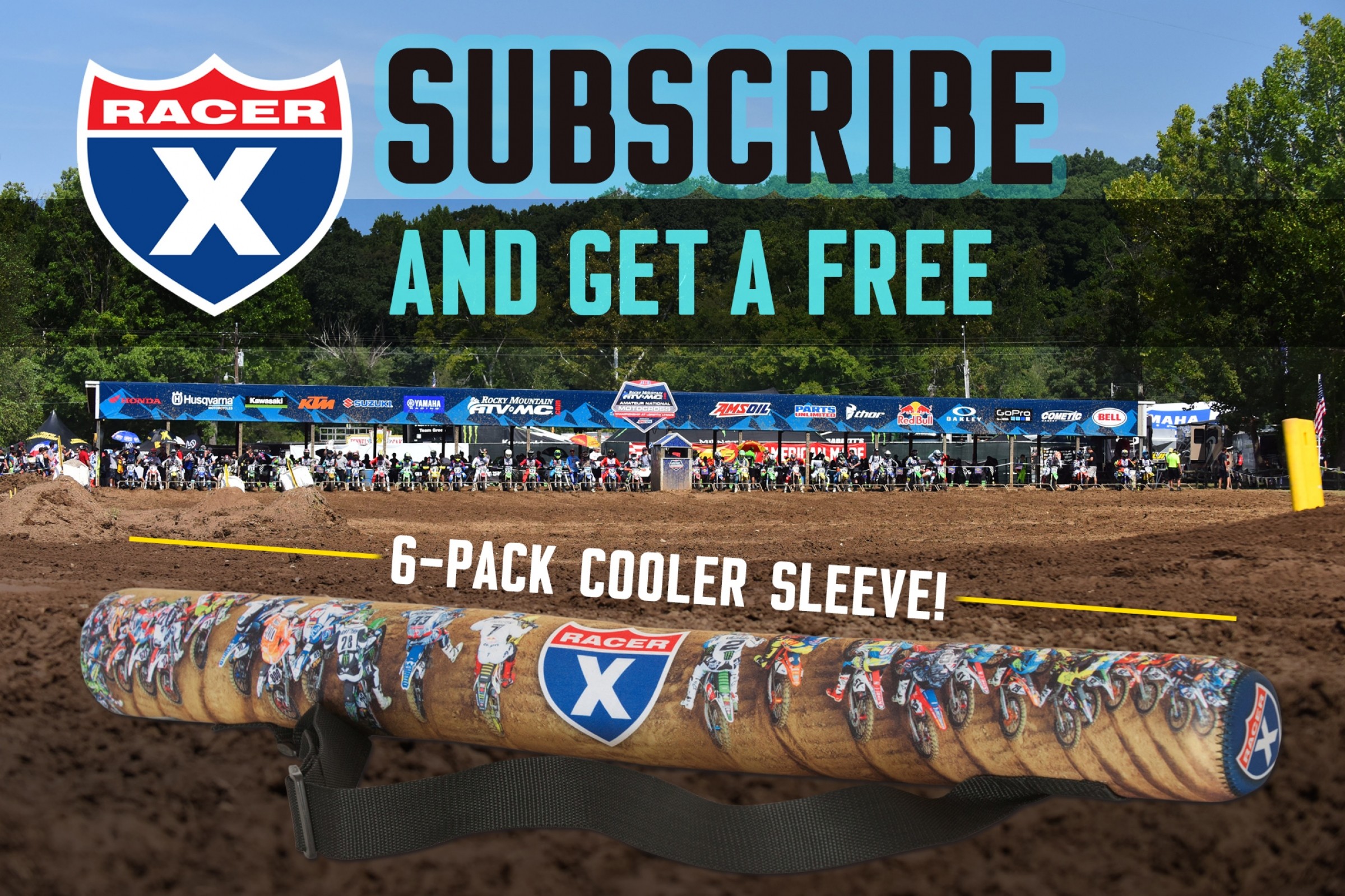 Subscribe at Loretta Lynn's and get a FREE 6-Pack Cooler Sleeve