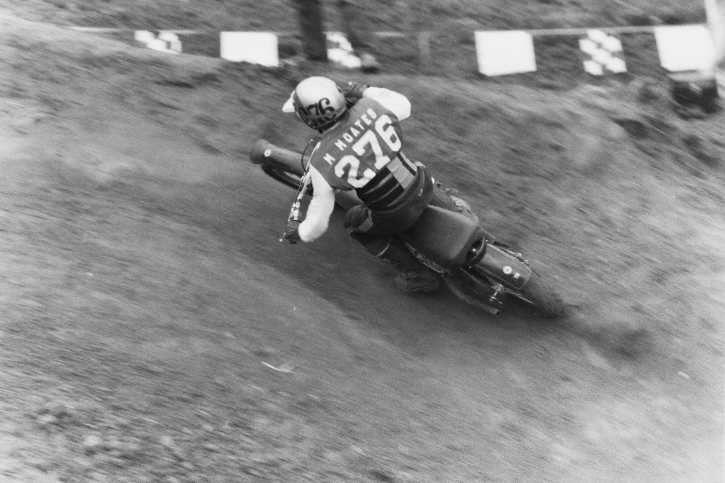 Check out this rare photo of a young Marty Moates in the 1974 250cc support class. Moates will certainly appear later in this countdown after a more memorable Carlsbad outing.
