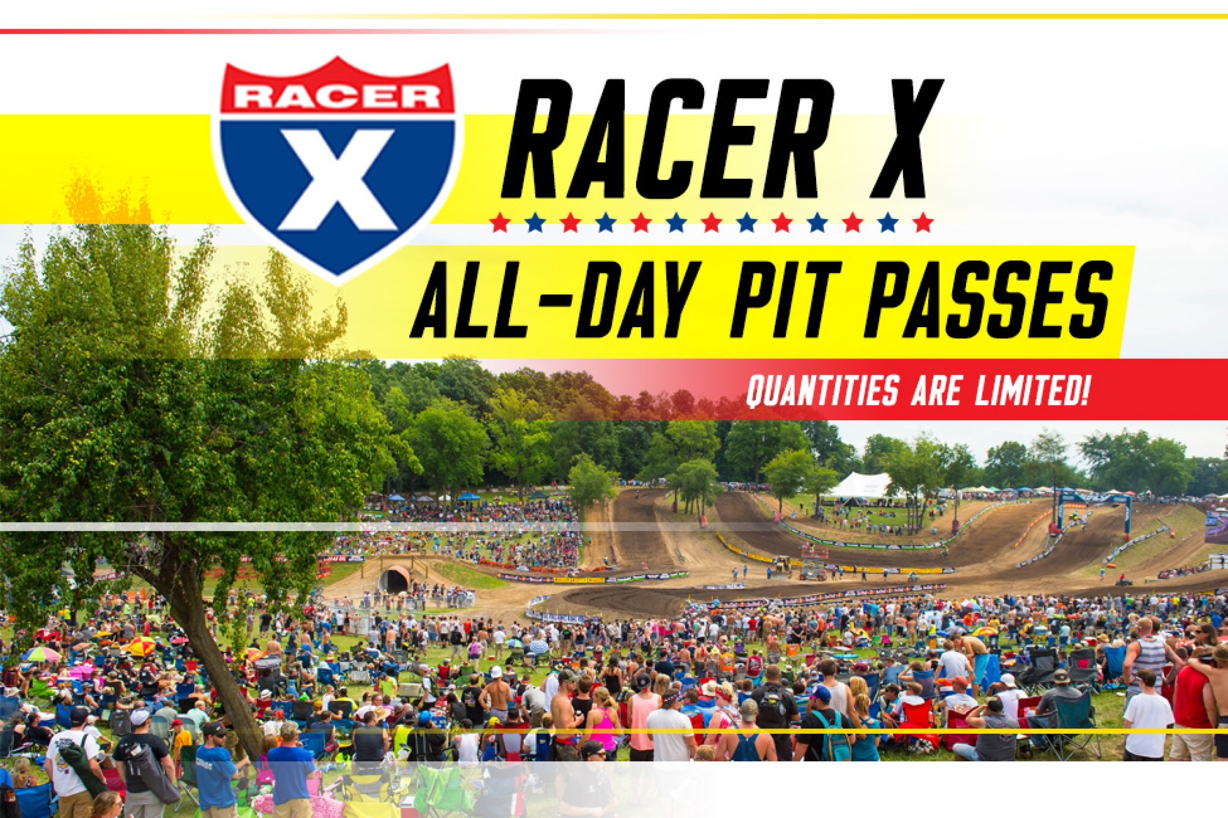 Ironman: Limited Racer X All-Day Pit Passes Left!