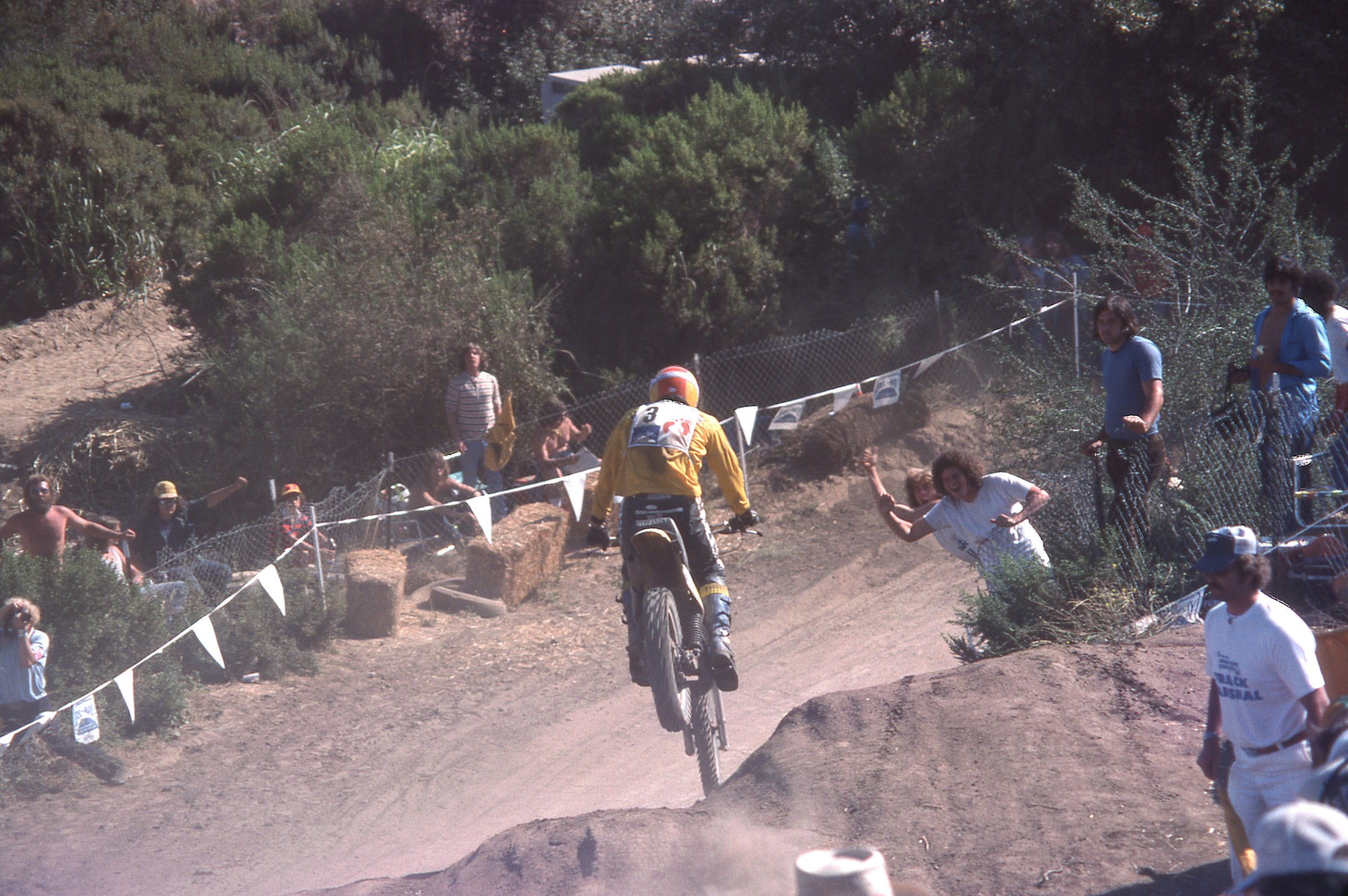 Gerrit Wolsink drops in on some Southern California fans on his way to a fourth consecutive USGP win.