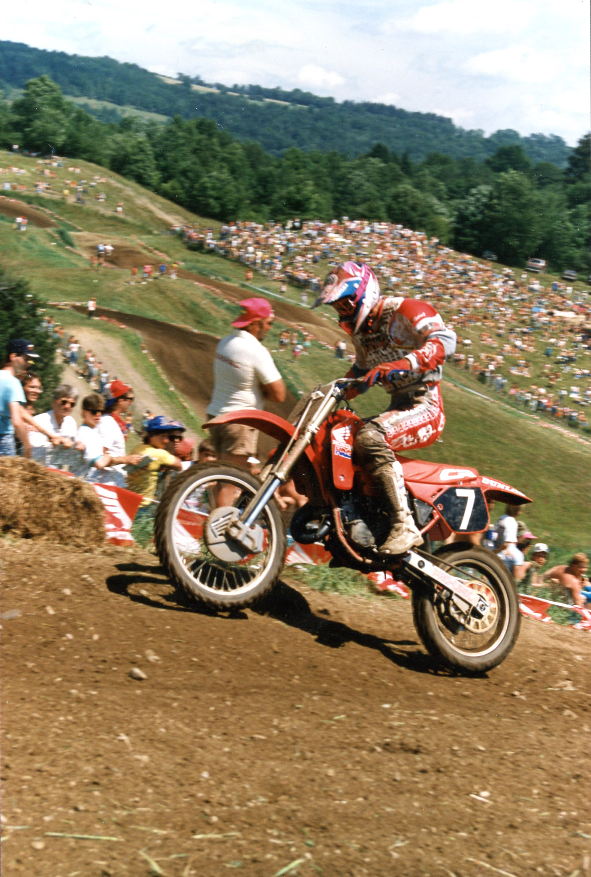 Stanton on a 125 in 1989.
