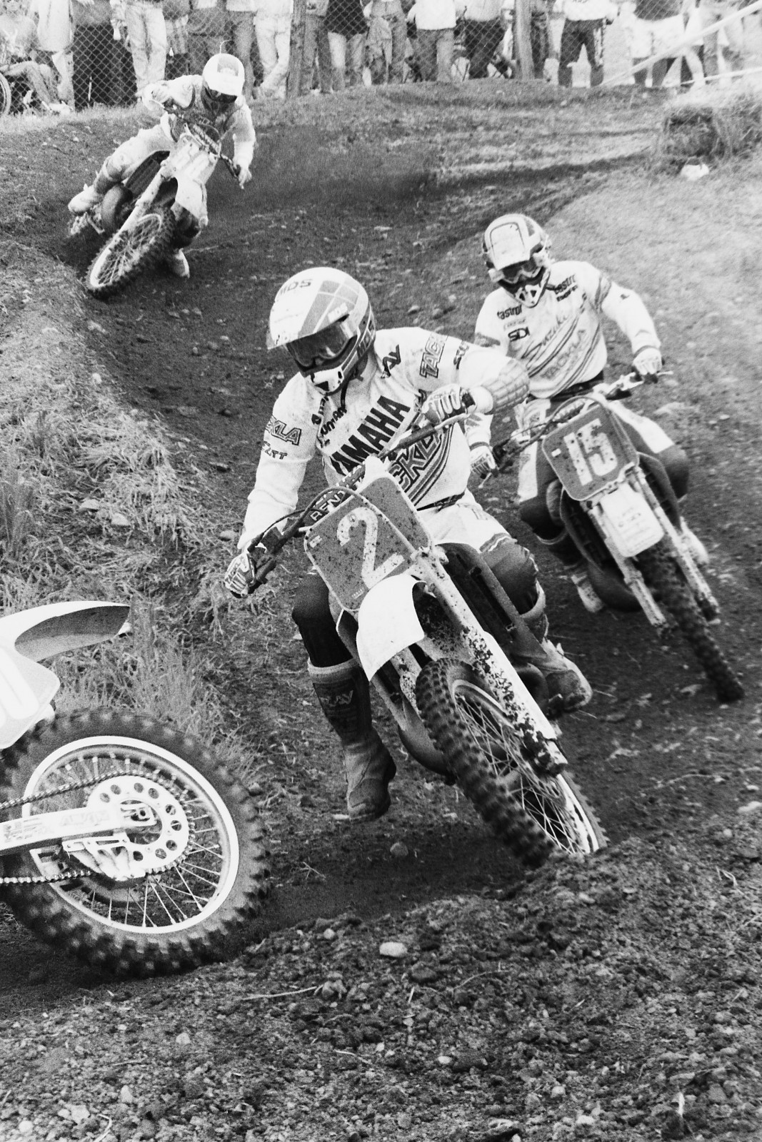 Finnish Yamaha rider Pekka Vehkonnen, Roger DeCoster's brother-in-law, finished third at 'Dilla.