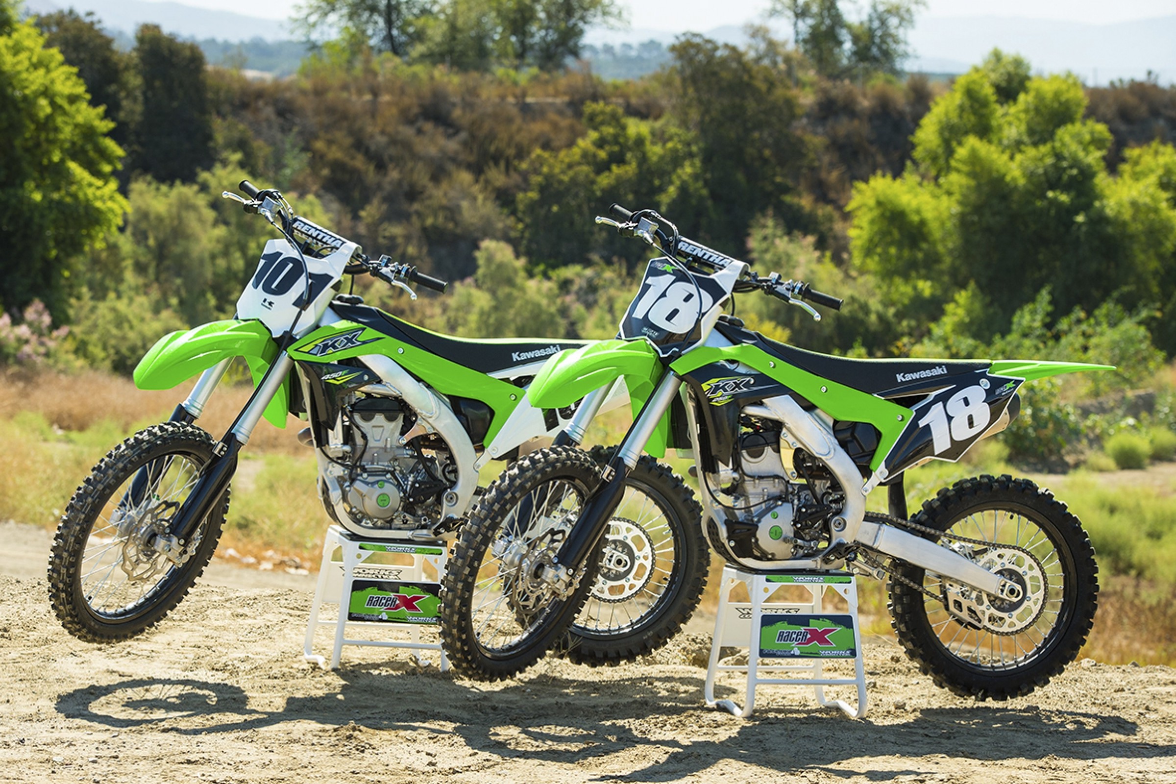 Racer X Films: 2018 KX250F and KX450F Intro