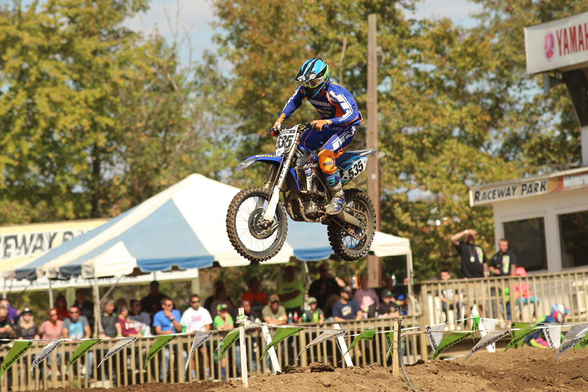 Yamaha mounted Joey Peters took the win in the Dash for Cash and finished second overall in the Open Expert Class.