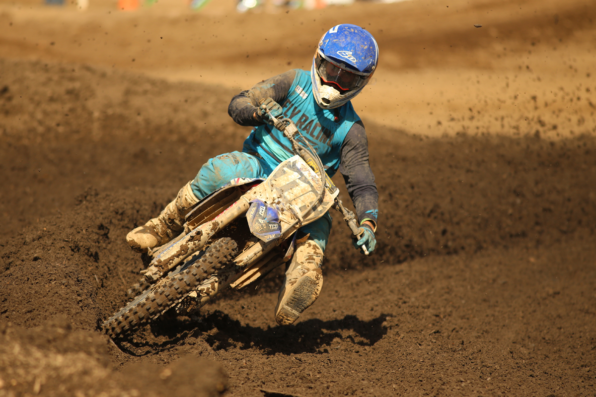 3-3 moto finishes were good for second overall for TJ Albright in the 250 Pro Class.