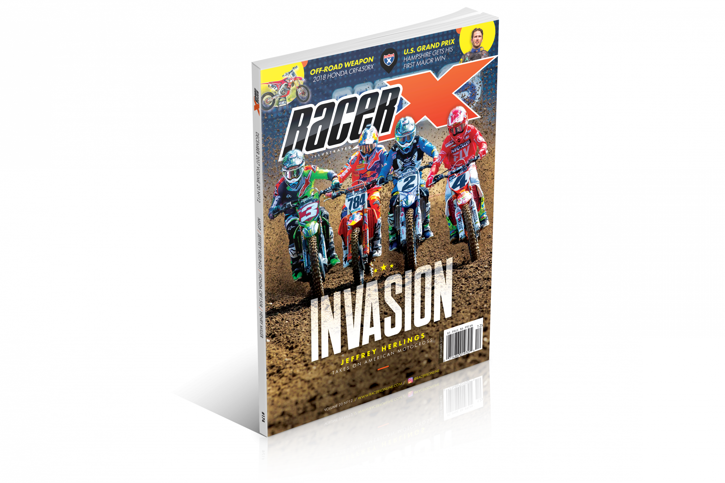 December 2017 Issue of Racer X Illustrated Digital Edition Now Available