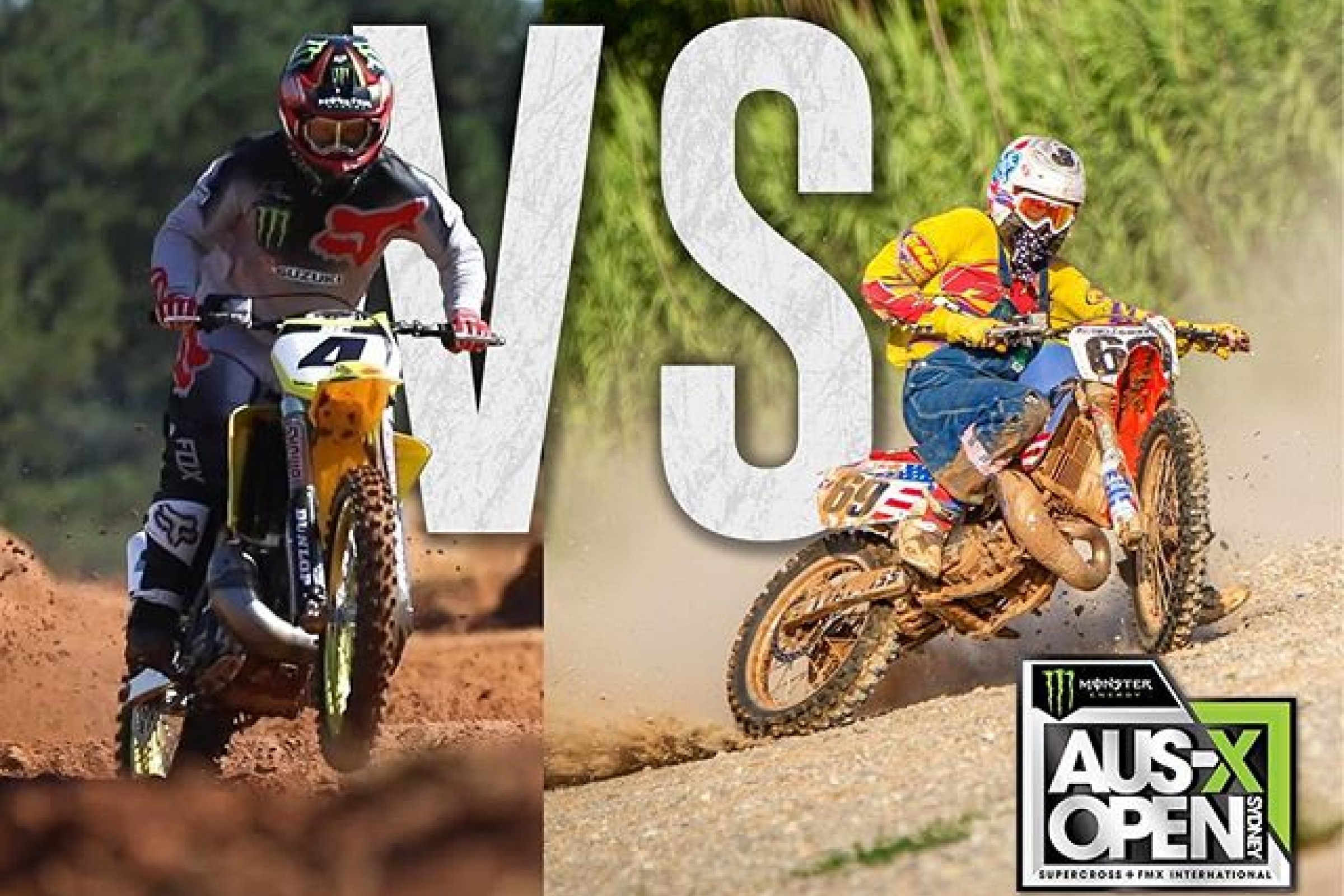 Watch: Ricky Carmichael vs Ronnie Mac at AUS-X Open
