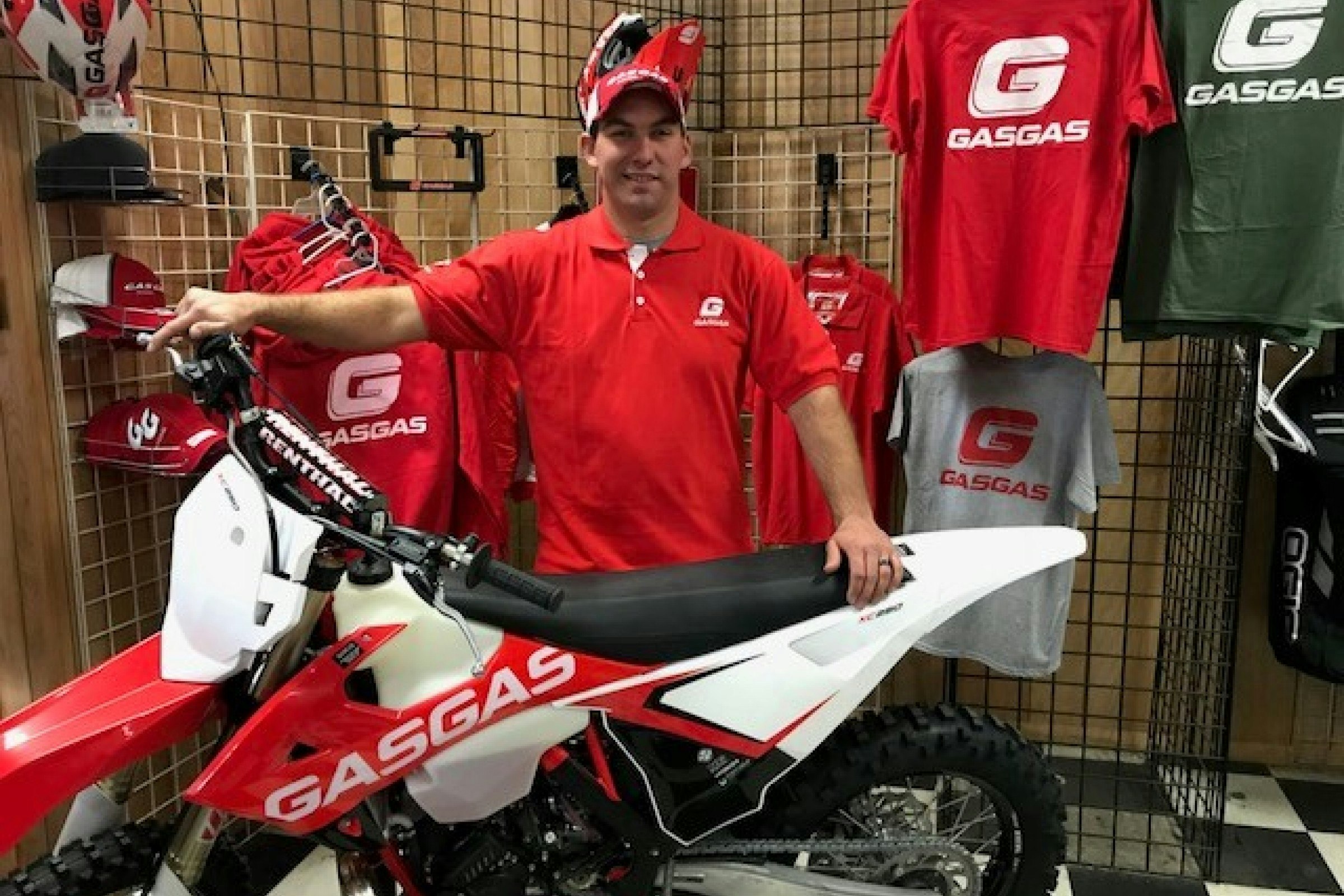 GasGas Signs Andrew Delong for GNCC and National Enduro