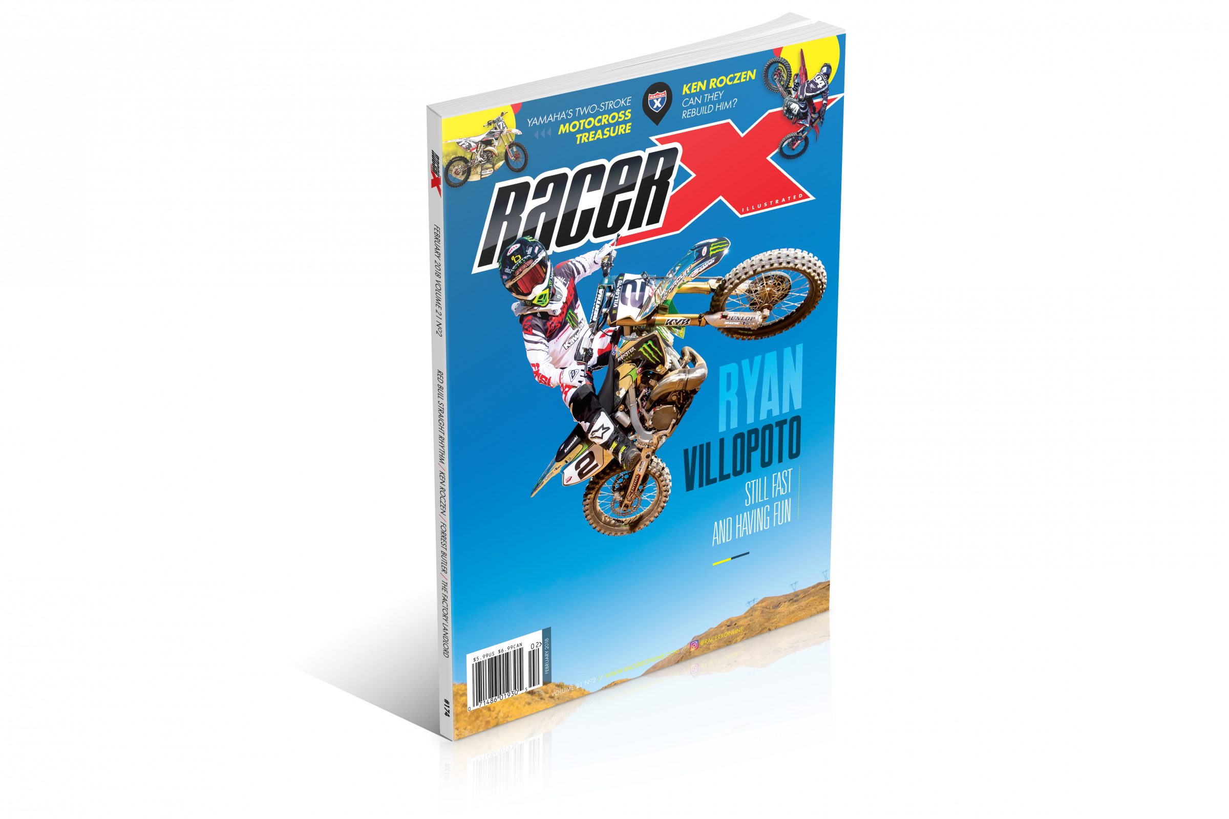 February 2018 Issue of Racer X Illustrated Digital Edition Now Available