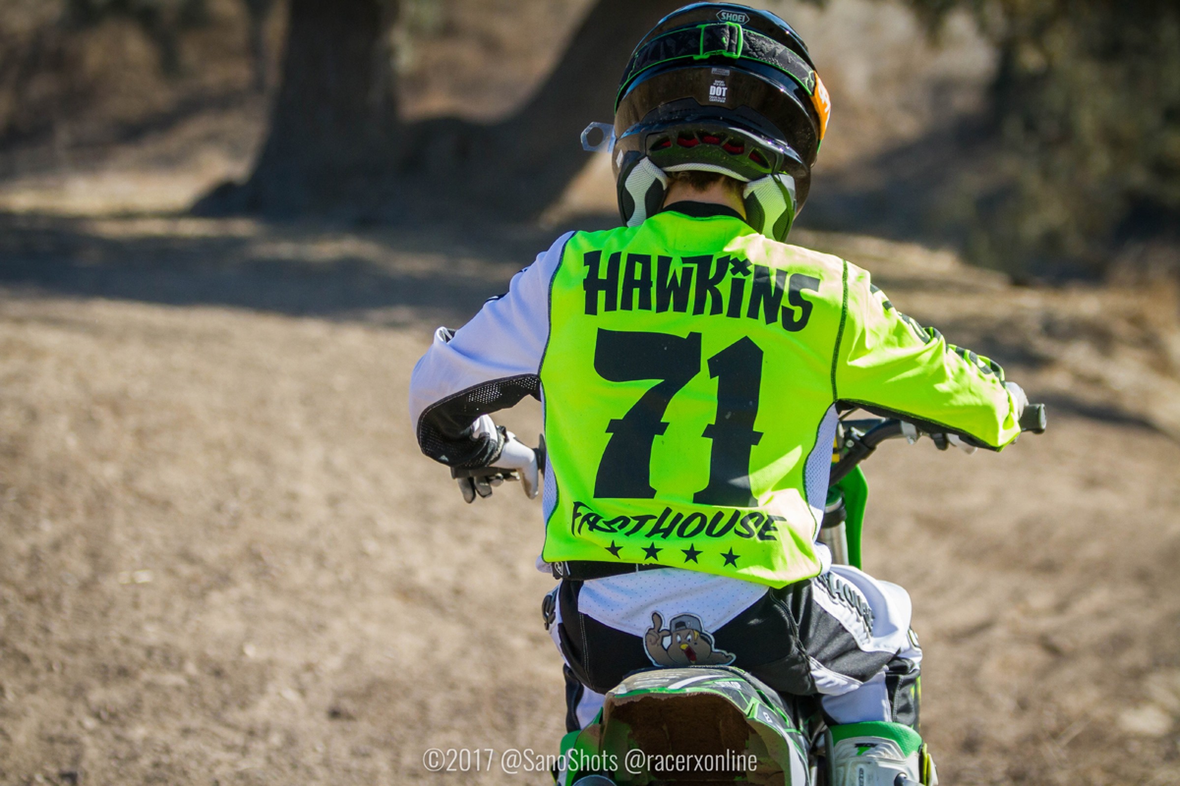 Racer X Films: Talon Hawkins Helmet Cam at Zaca Station