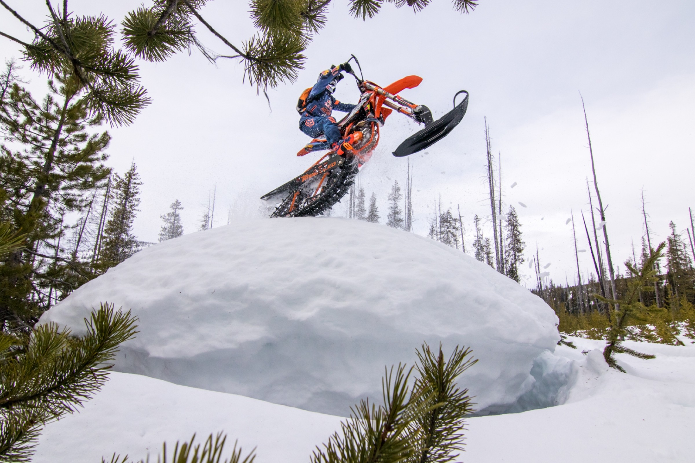 Watch: Snowbiking in Idaho with Renner and More