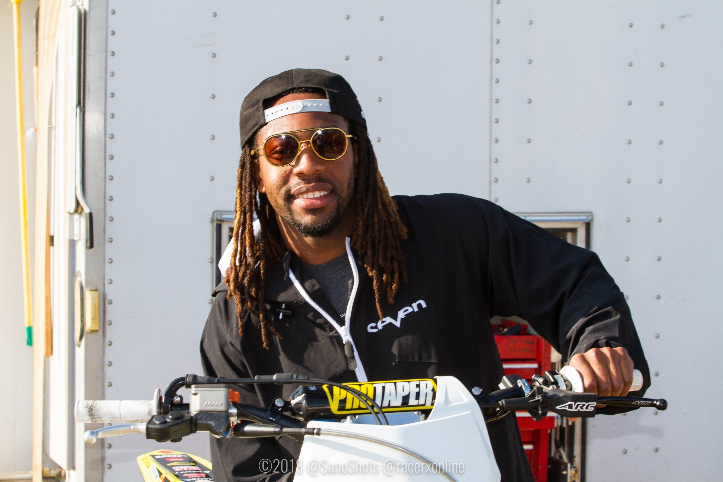 Gallery: Malcolm Stewart on Suzuki
