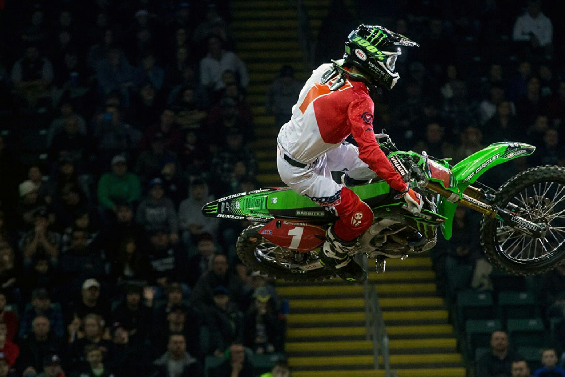 Gavin Faith Wins Round 2 of Amsoil Arenacross