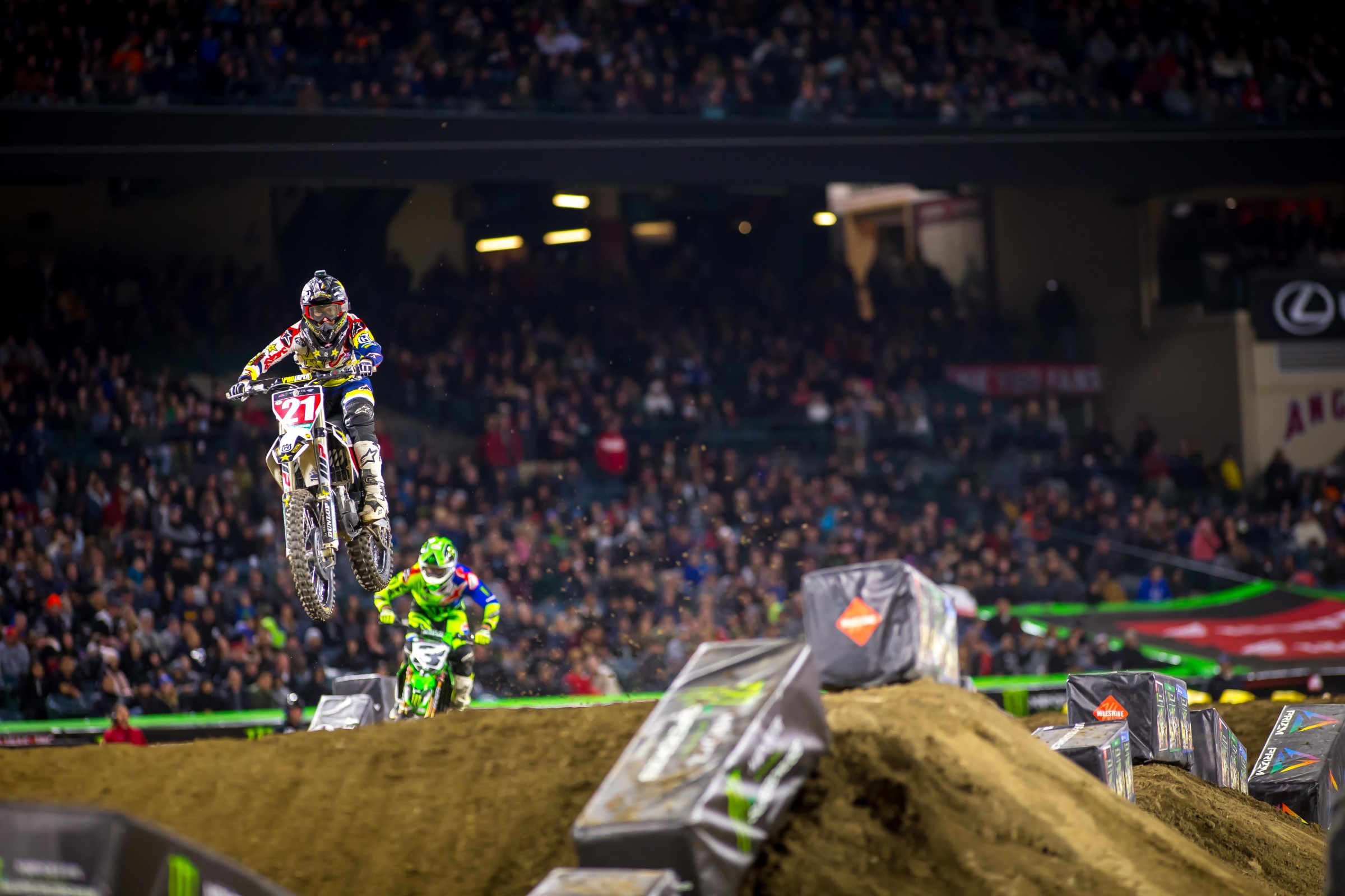 Photos from Anaheim 2 Supercross Racer X