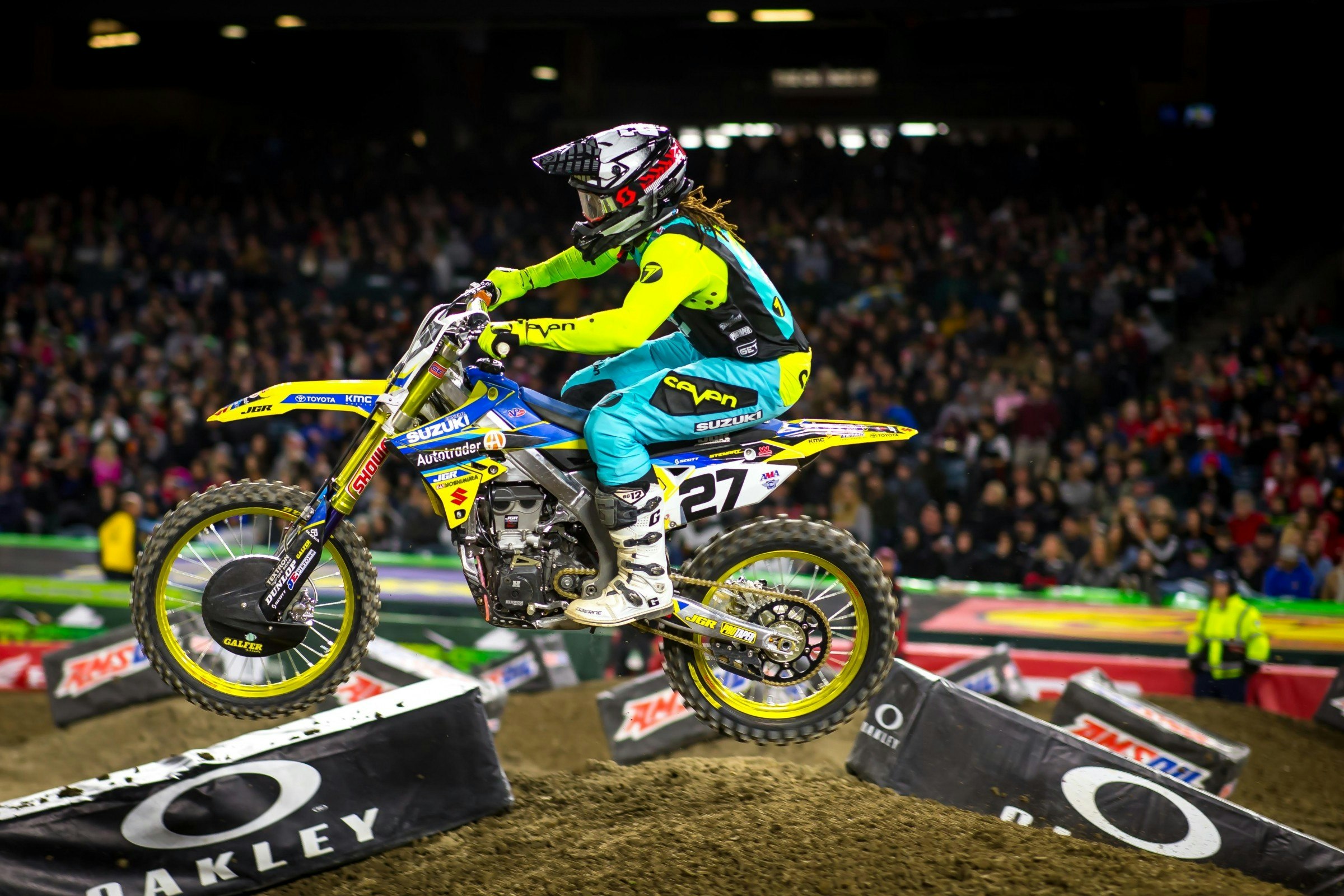 Autotrader/Yoshimura Suzuki Factory Racing Team Backs Malcolm Stewart for Glendale SX