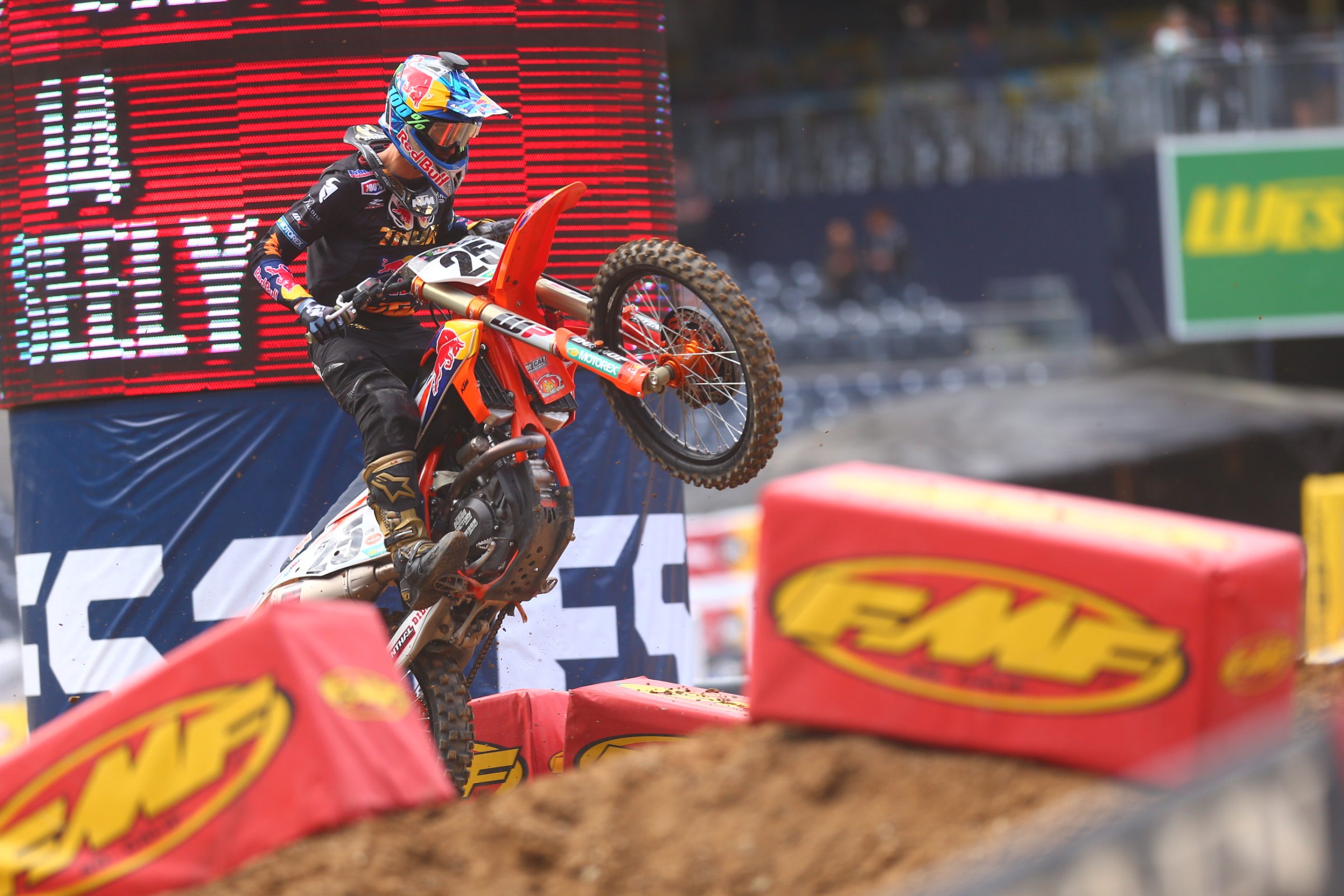 Marvin Musquin was quiet during practice, riding to fifth fastest overall.
