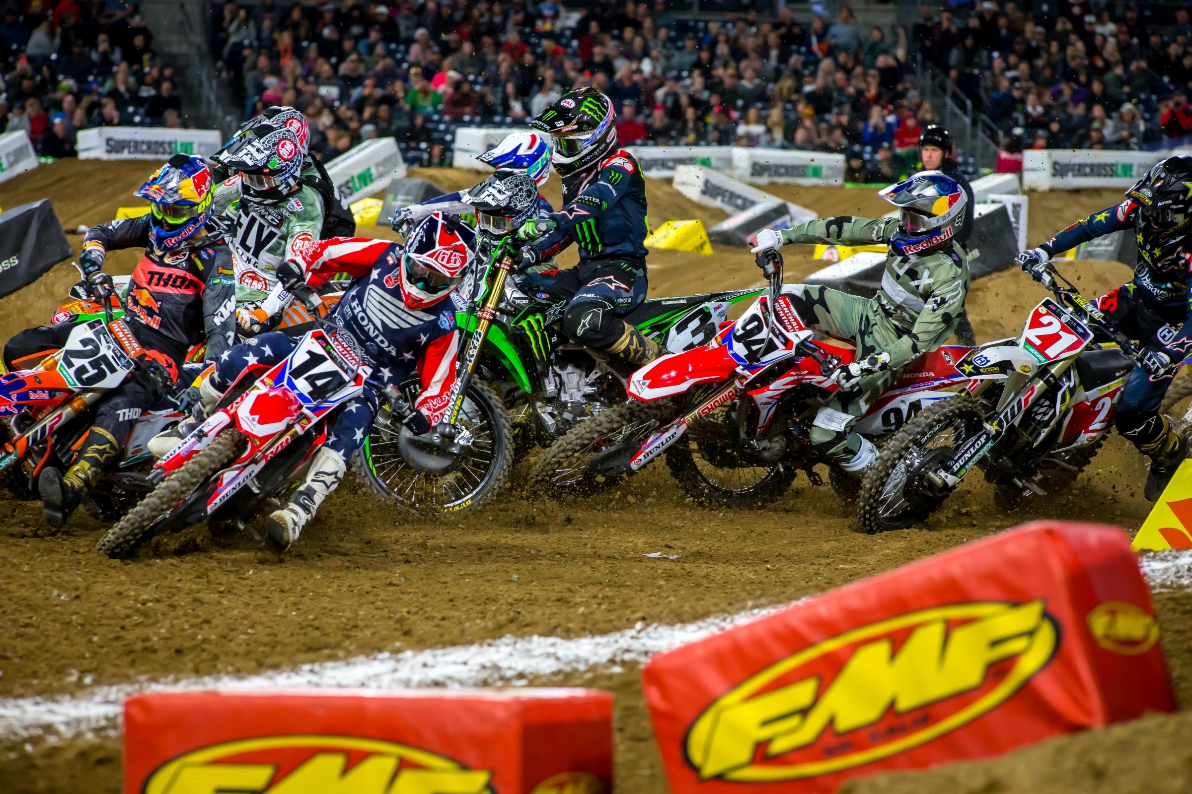 First Turn Crash Ended Eli Tomac's Night Early In San Diego ...