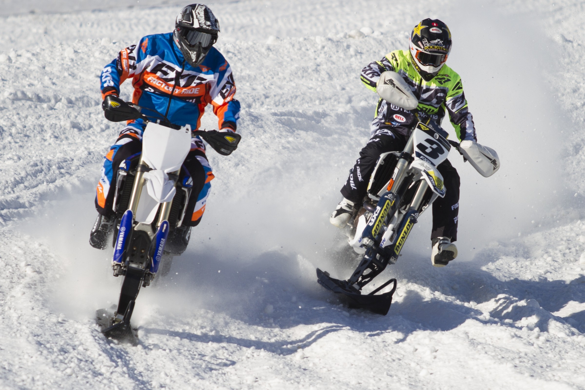 Racer X Films: Snow Biking with FXR