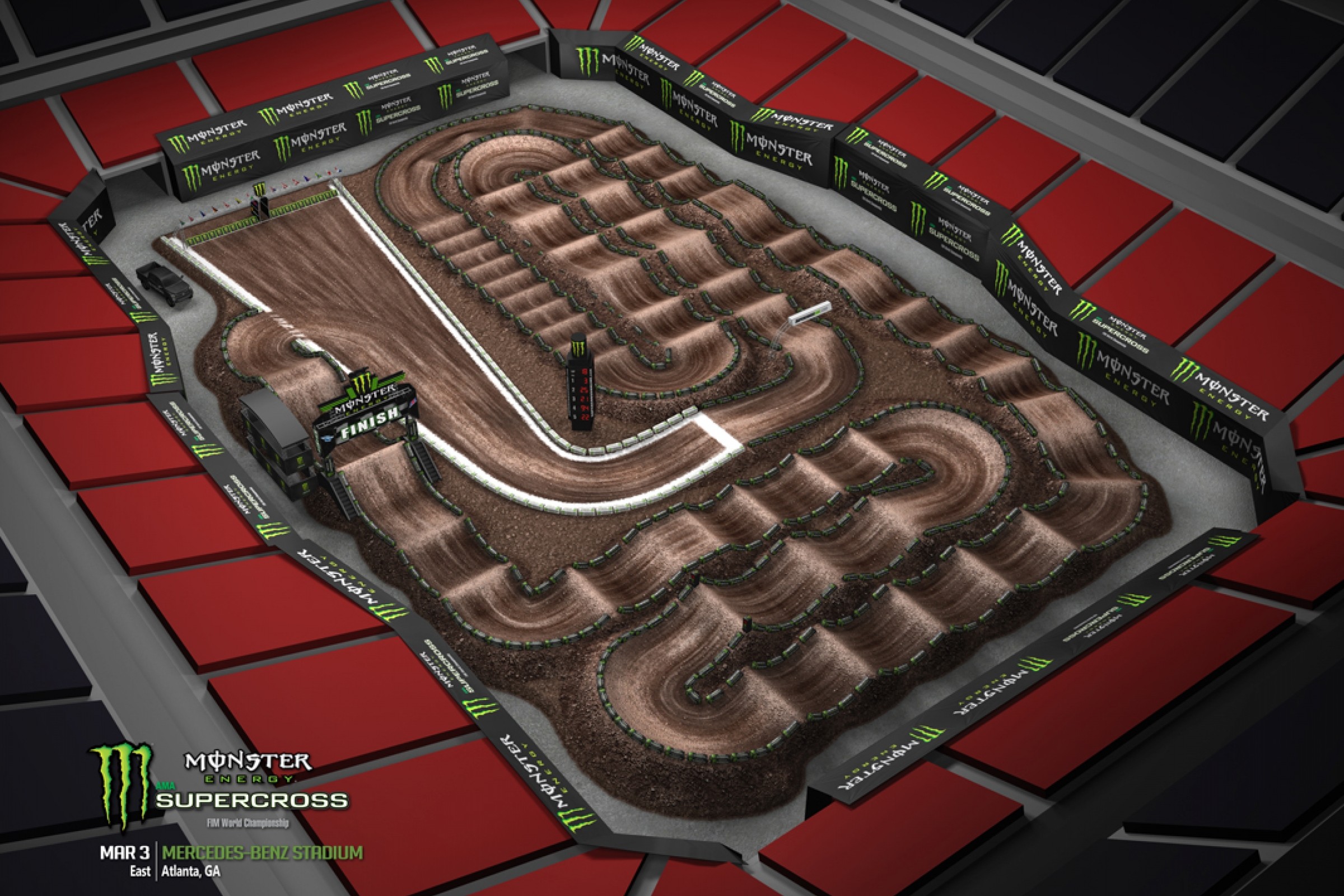 Atlanta Animated Track Map Released