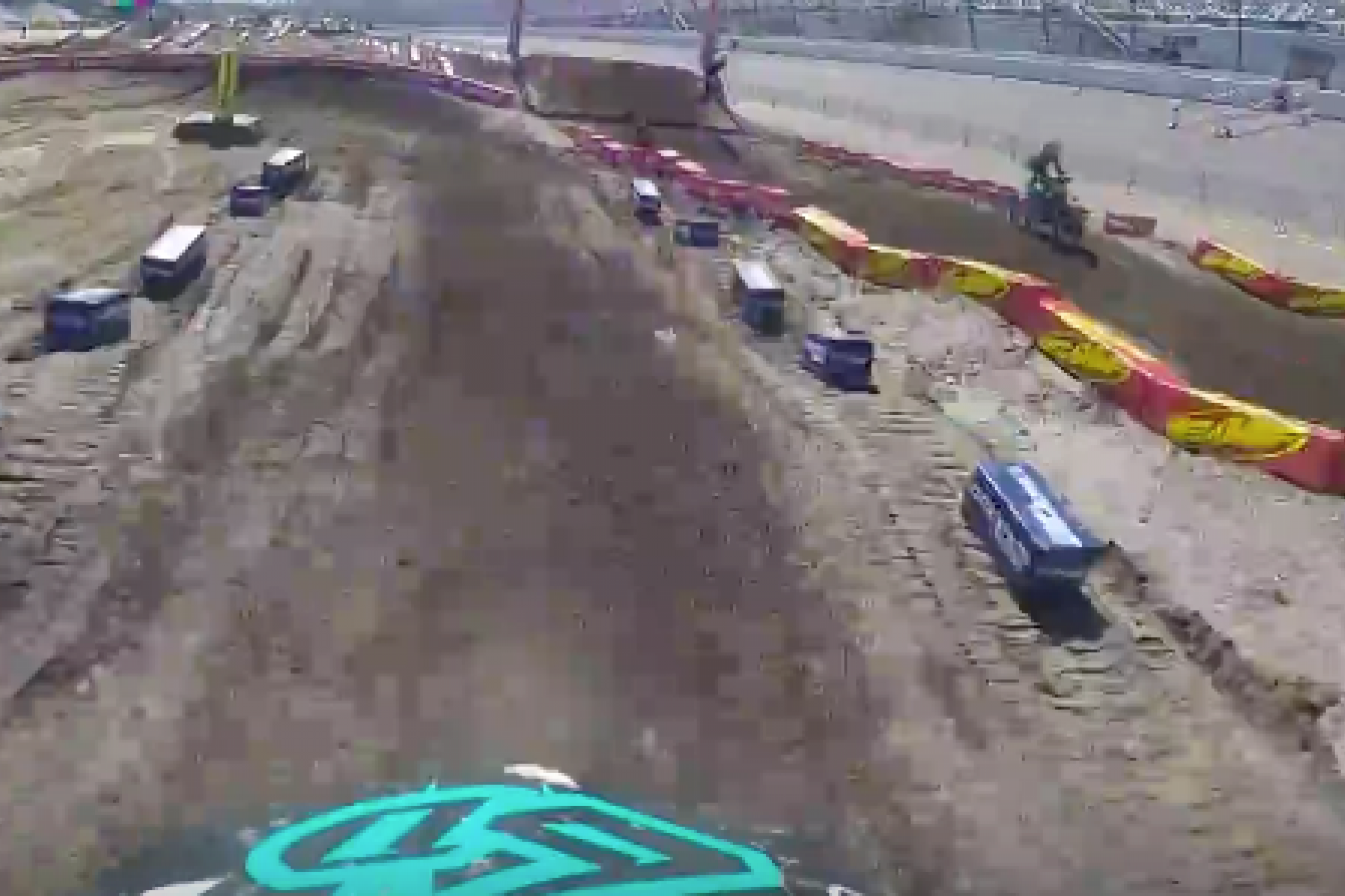 Christian Craig Helmet Cam Lap at 2018 Daytona Supercross