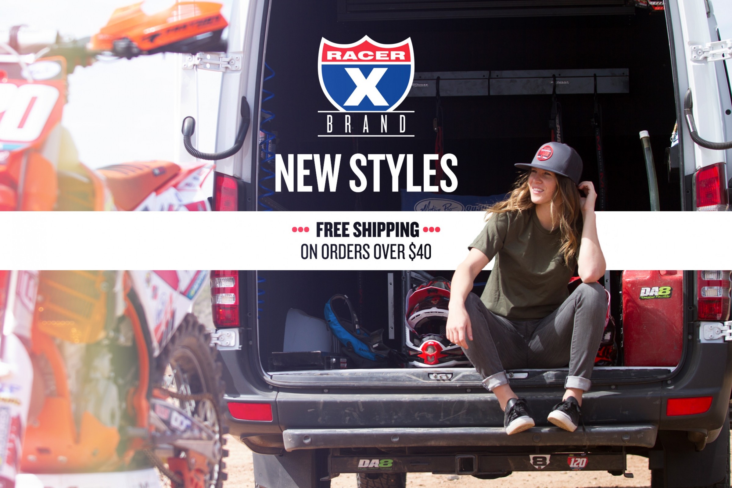 Racer X Brand | Free Shipping on Orders Over $40