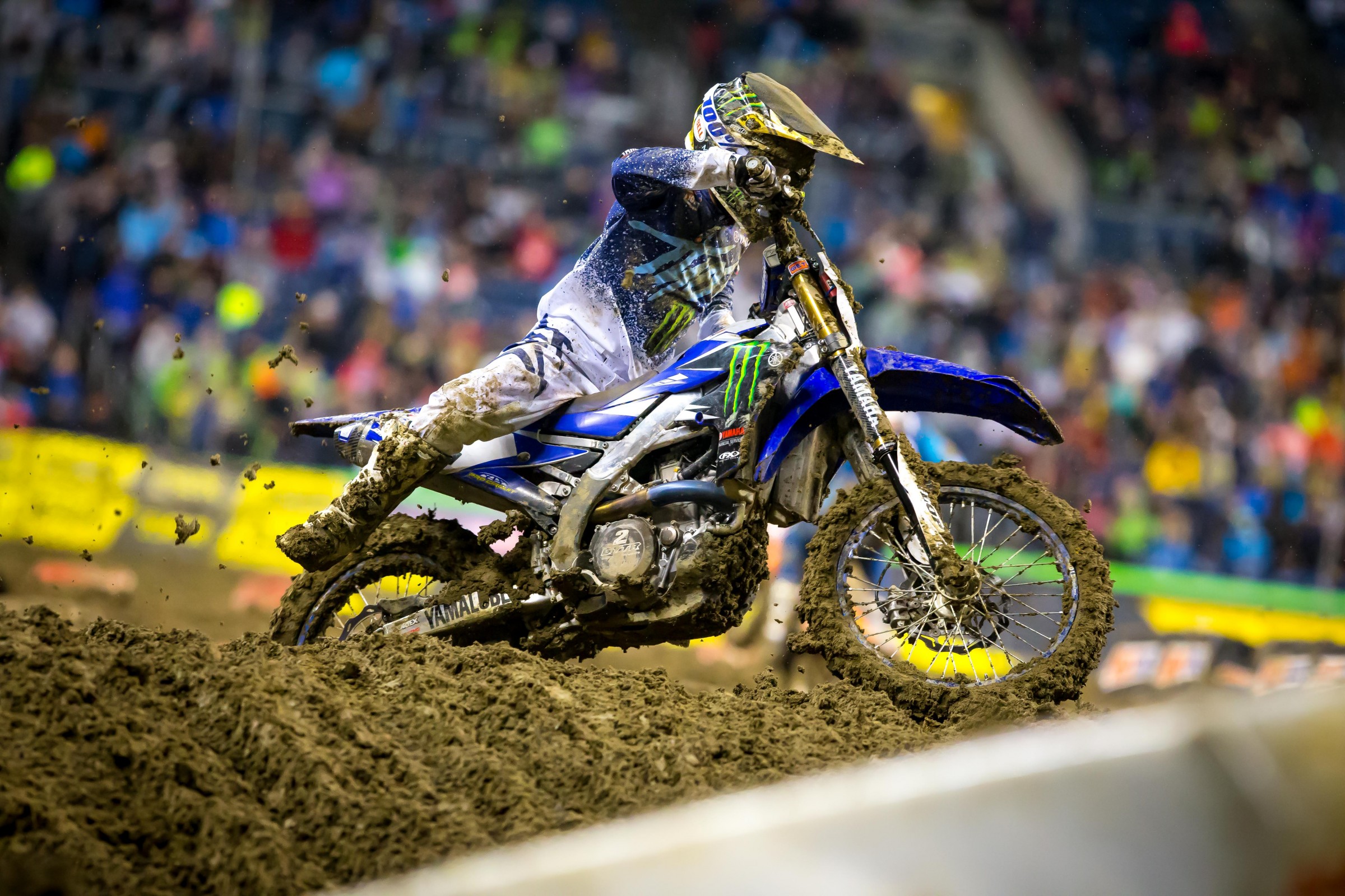 Watching the best racers in the world struggle to keep it on two wheels is a strange thing.