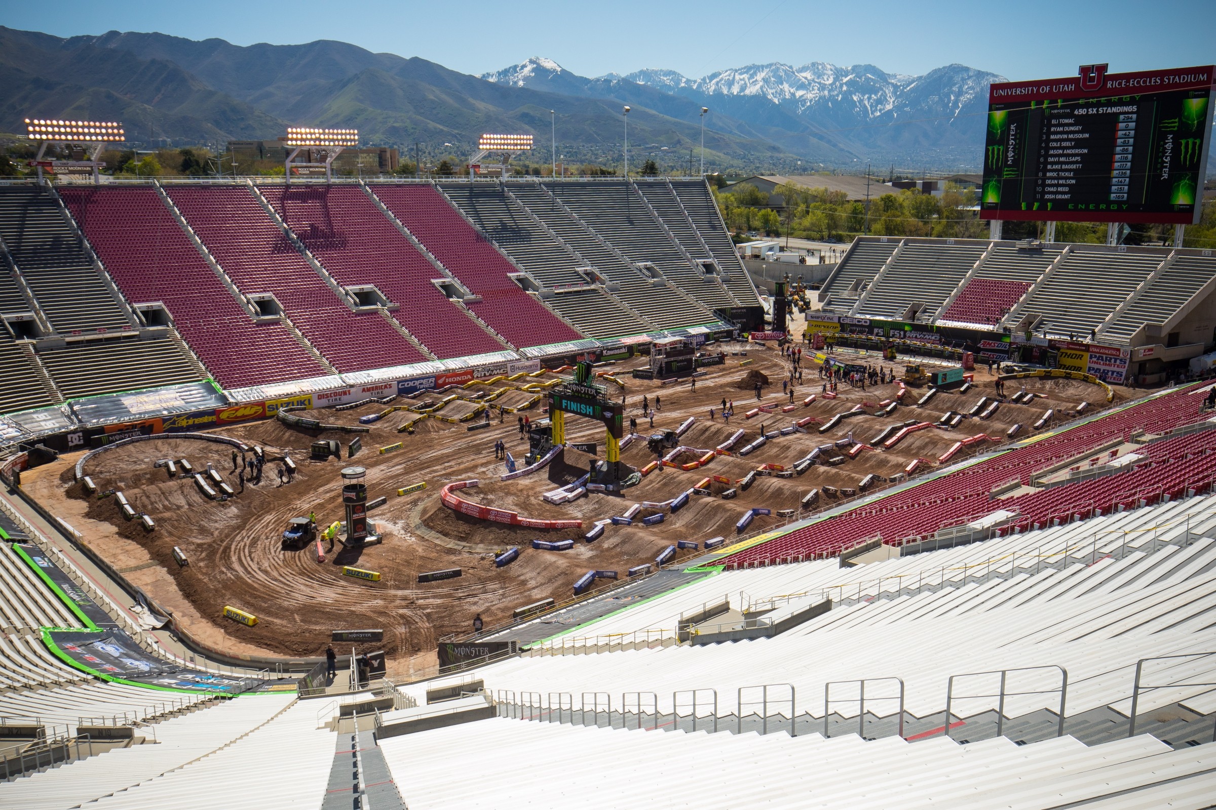 Rice Eccles Stadium Seating Chart Supercross