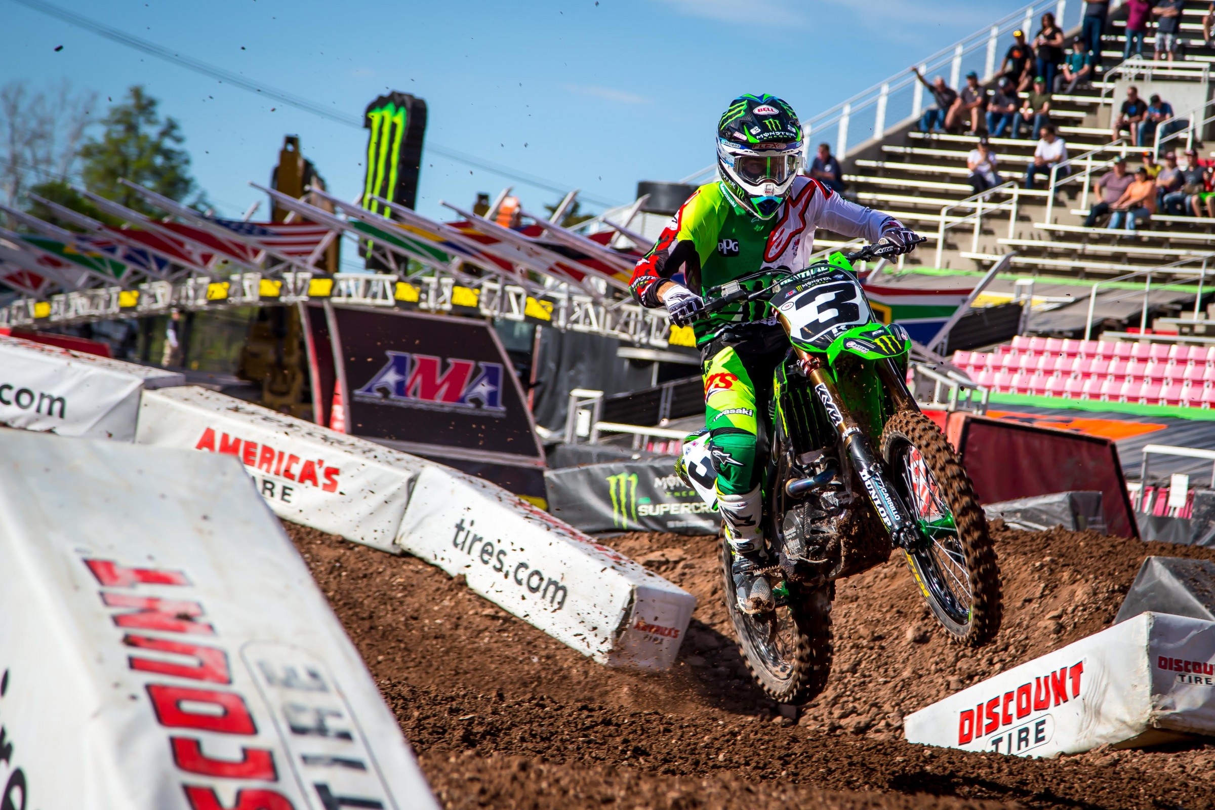 Tomac is out of this championship, but you know he'll still be gunning hard for the win.