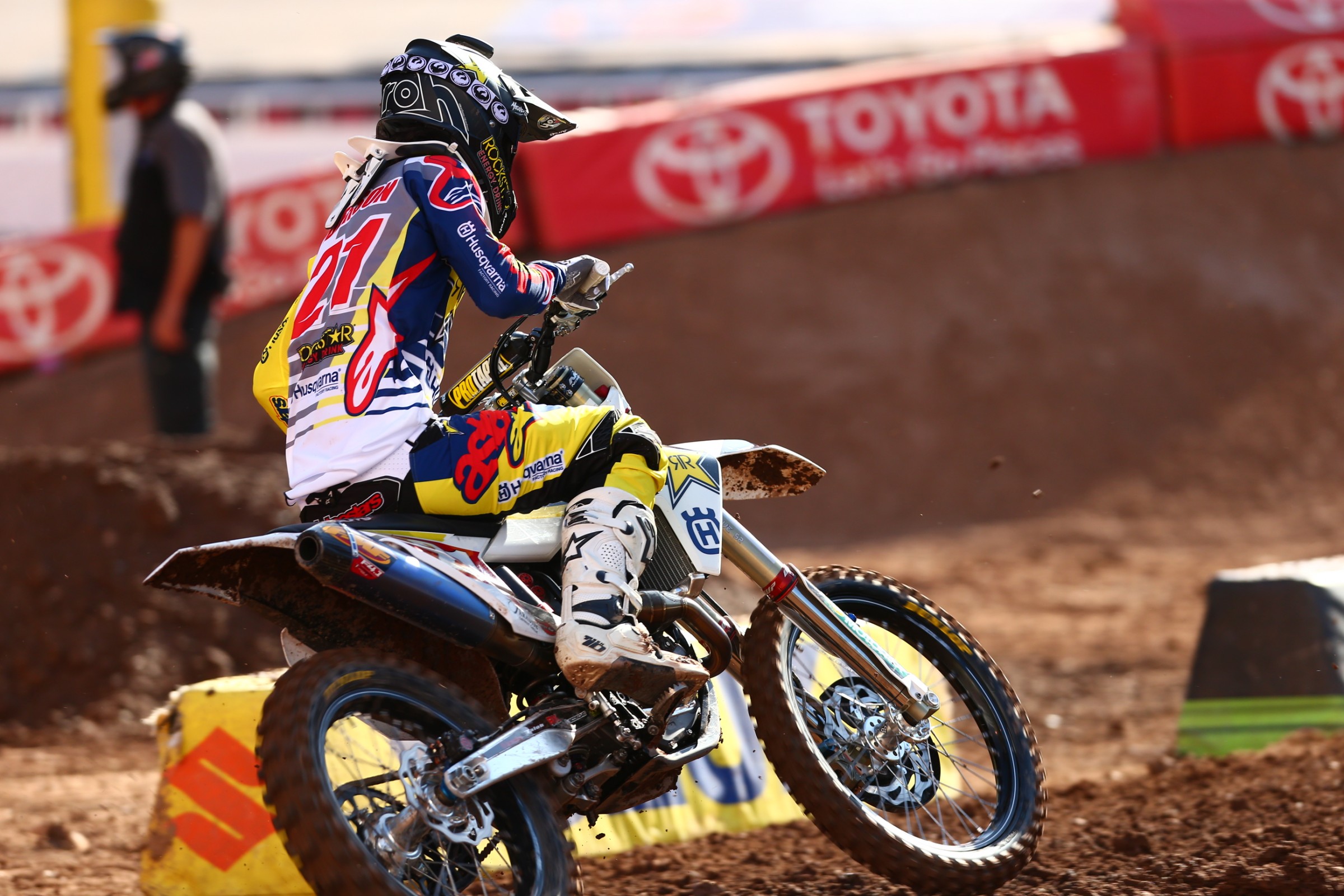 If Anderson gets fourth or better tonight the title is his.