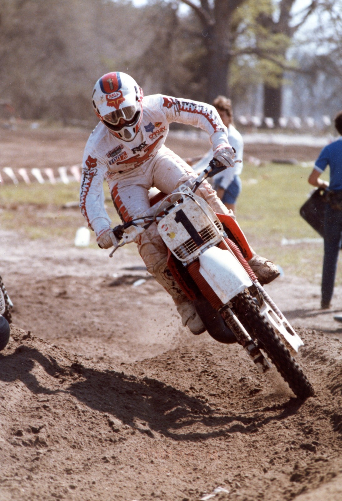 who was the first professional motocross racer