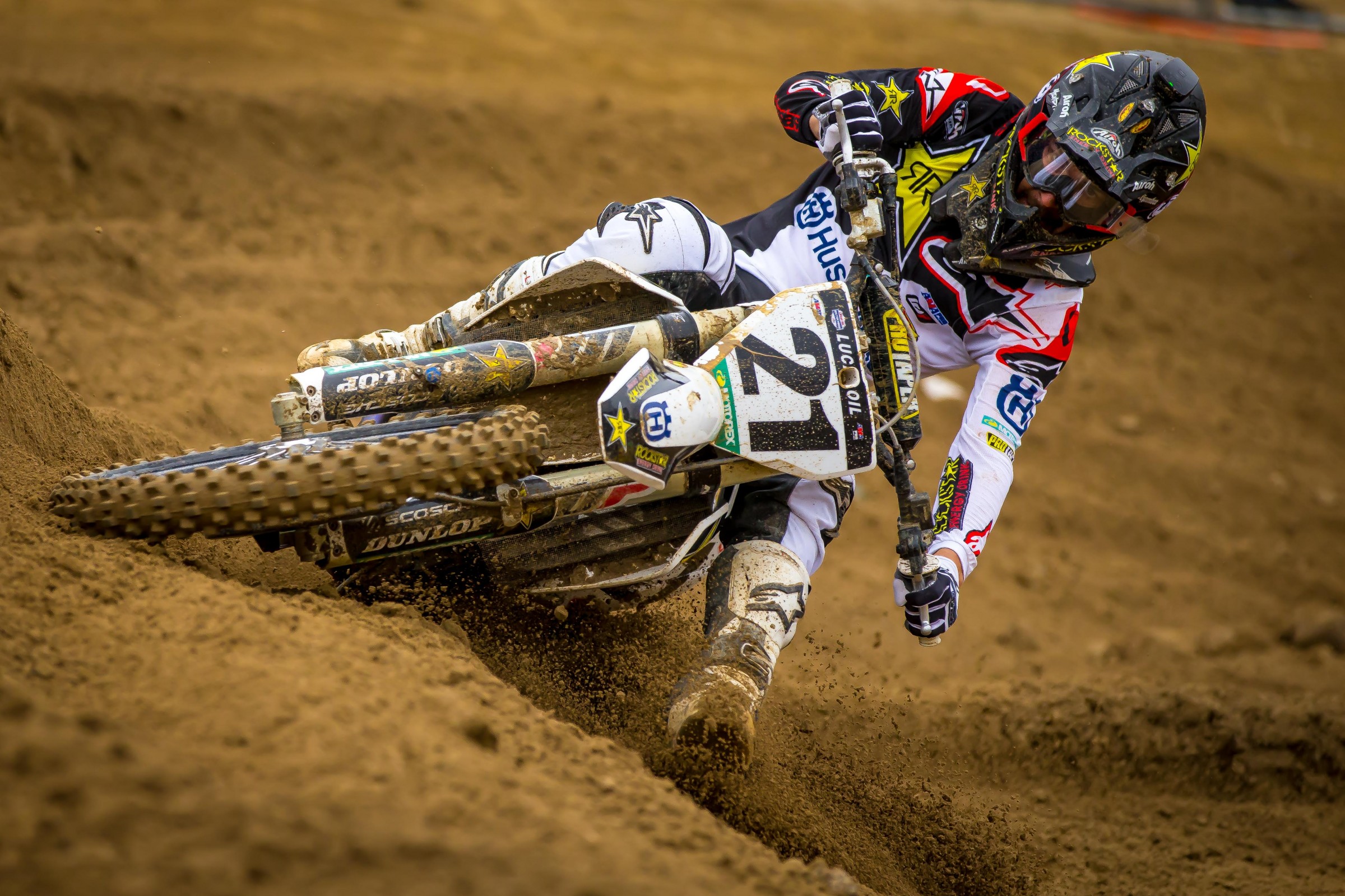 Jason Anderson was fastest in qualifying...