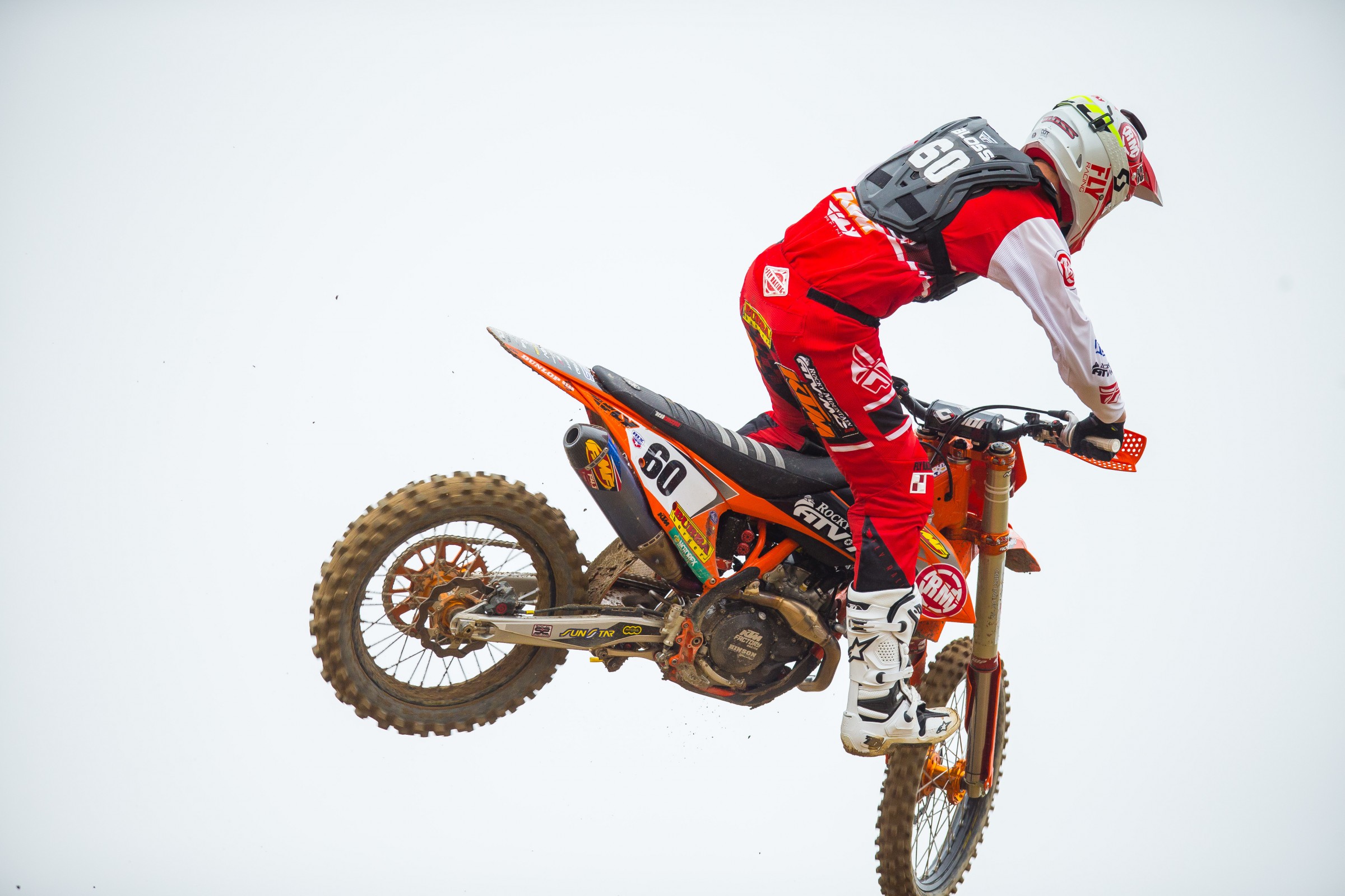 Benny Bloss was good today, but a misstep in the first moto put him in twenty-second place. He was sixth in moto two for eleventh overall.