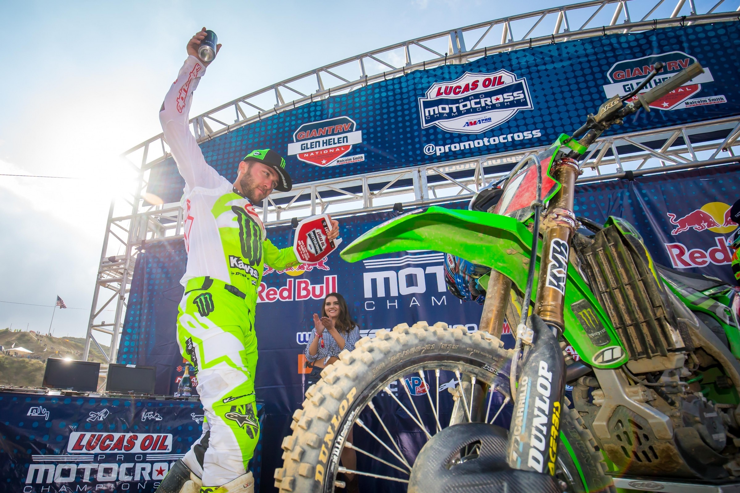 Racer X Films: 2018 Glen Helen Best Post-Race Show Ever with Eli Tomac