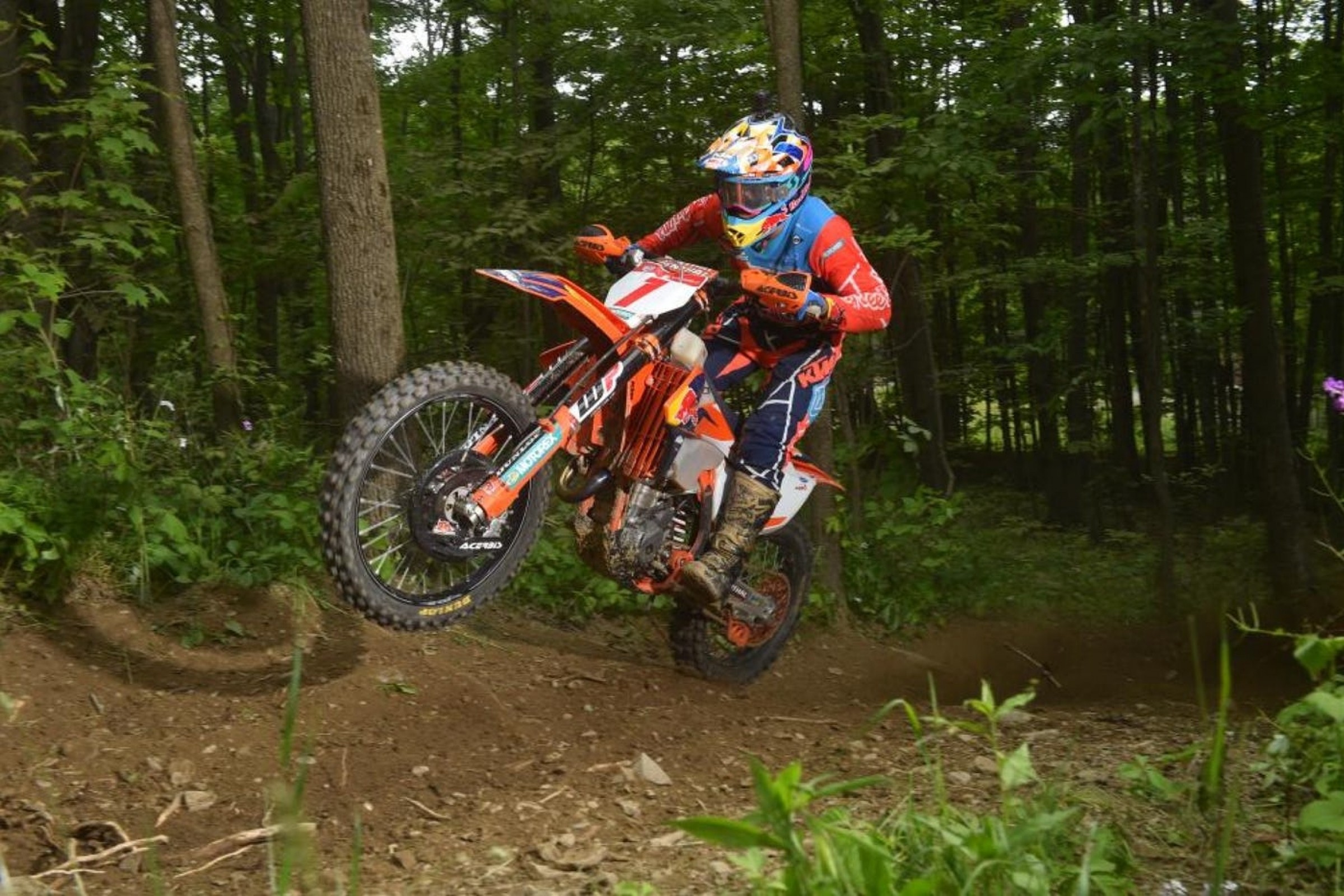 3 on 3: Kailub Russell on GNCC Racing