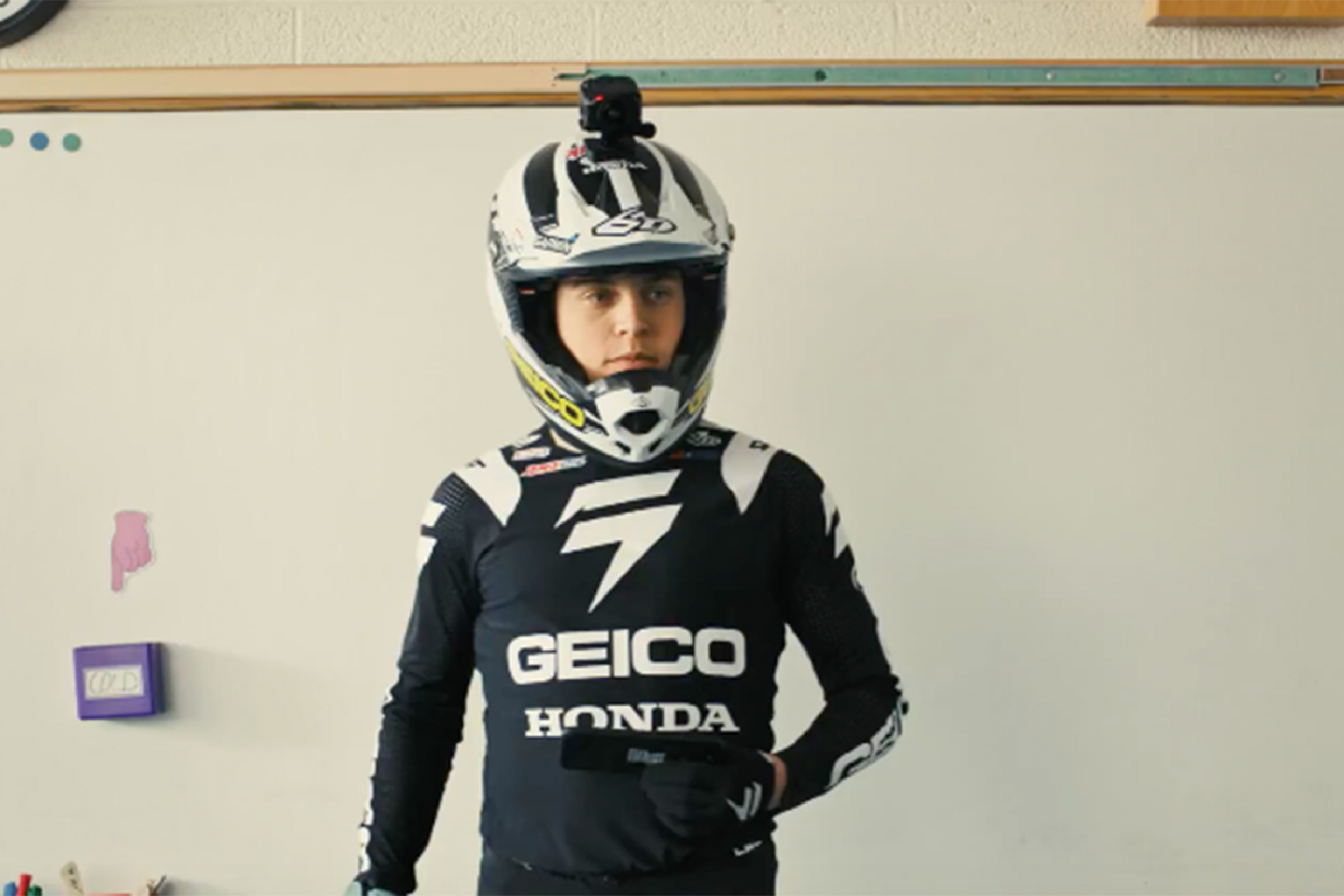 Jeremy Martin Stars As A Substitute Teacher In New Garmin Commercial