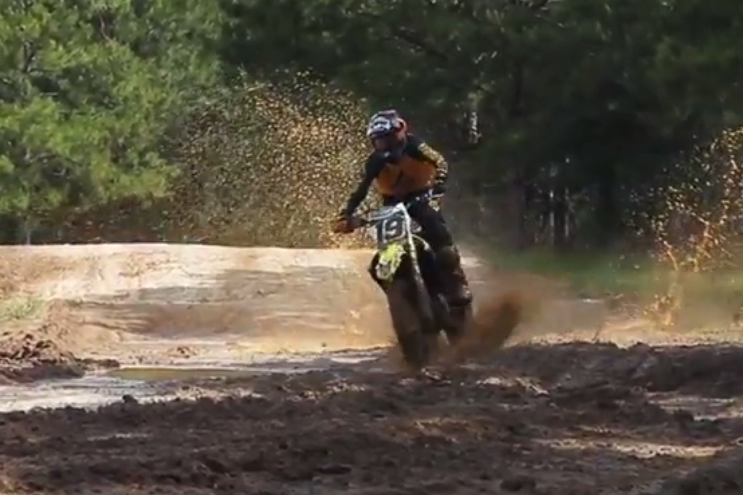 Watch: Justin Bogle Putting In Laps at The Farm