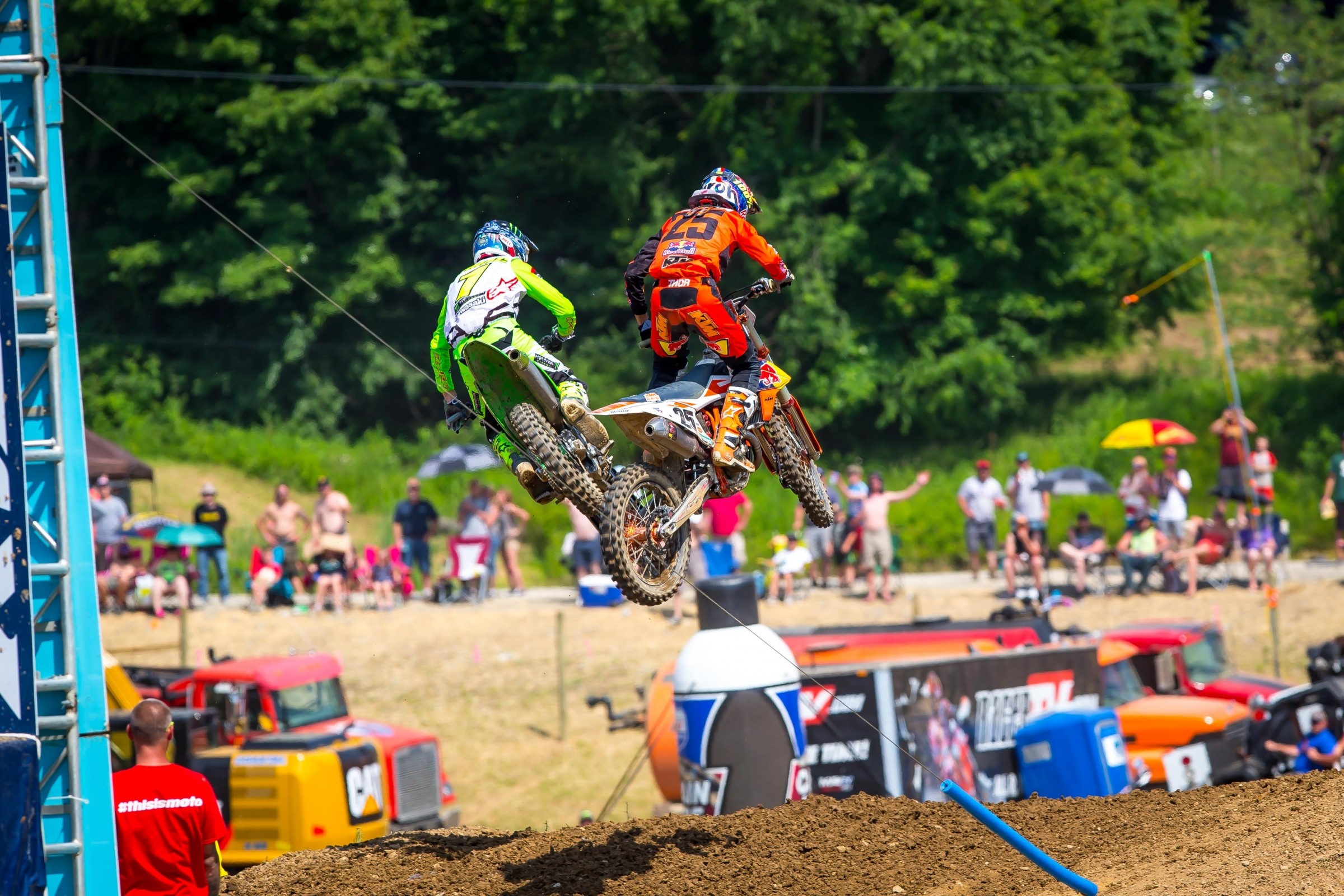 Watch: Eli Tomac vs. Marvin Musquin in Moto 2 at High Point