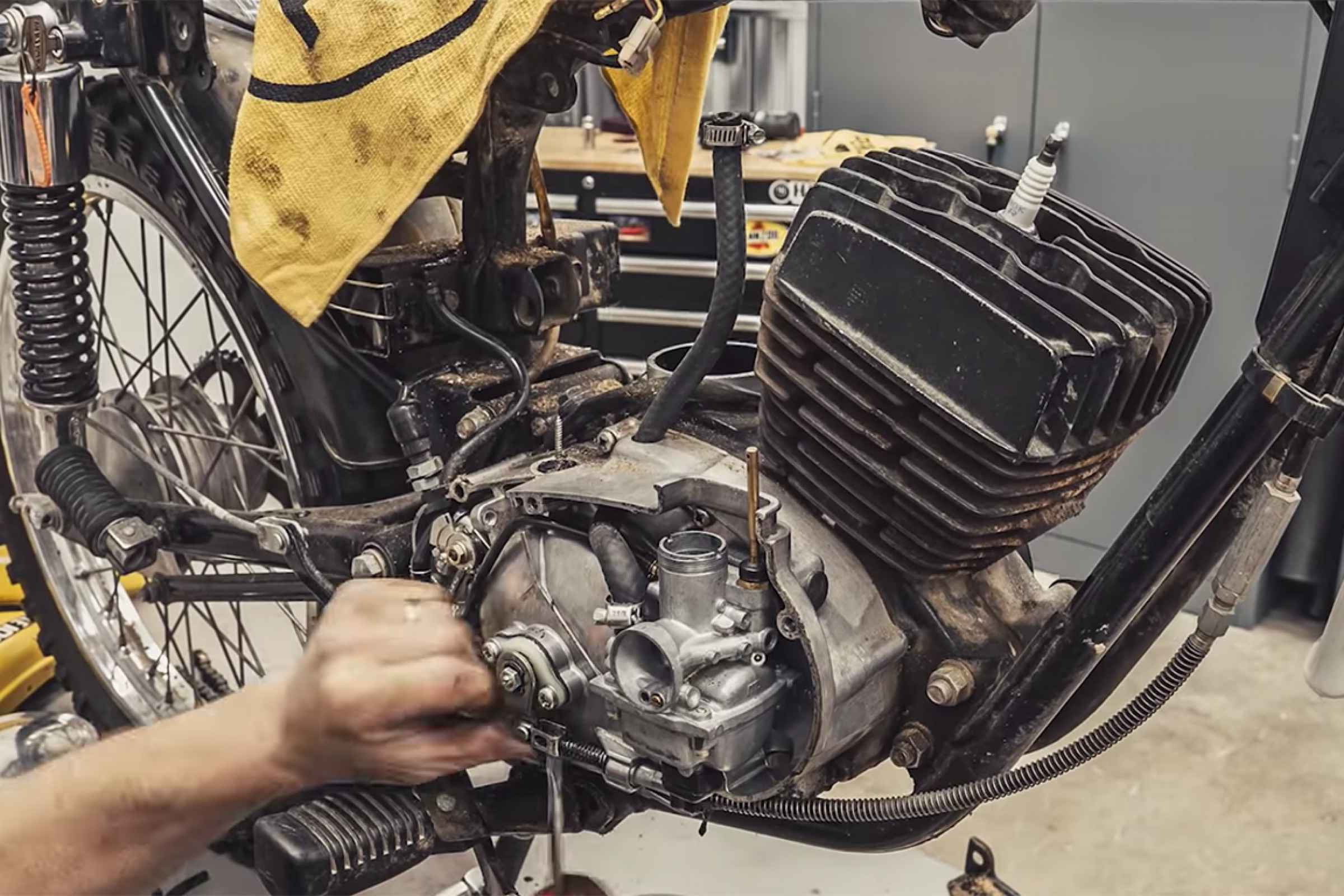 Watch This Time-Lapse Of A Two-Stroke Rebuild