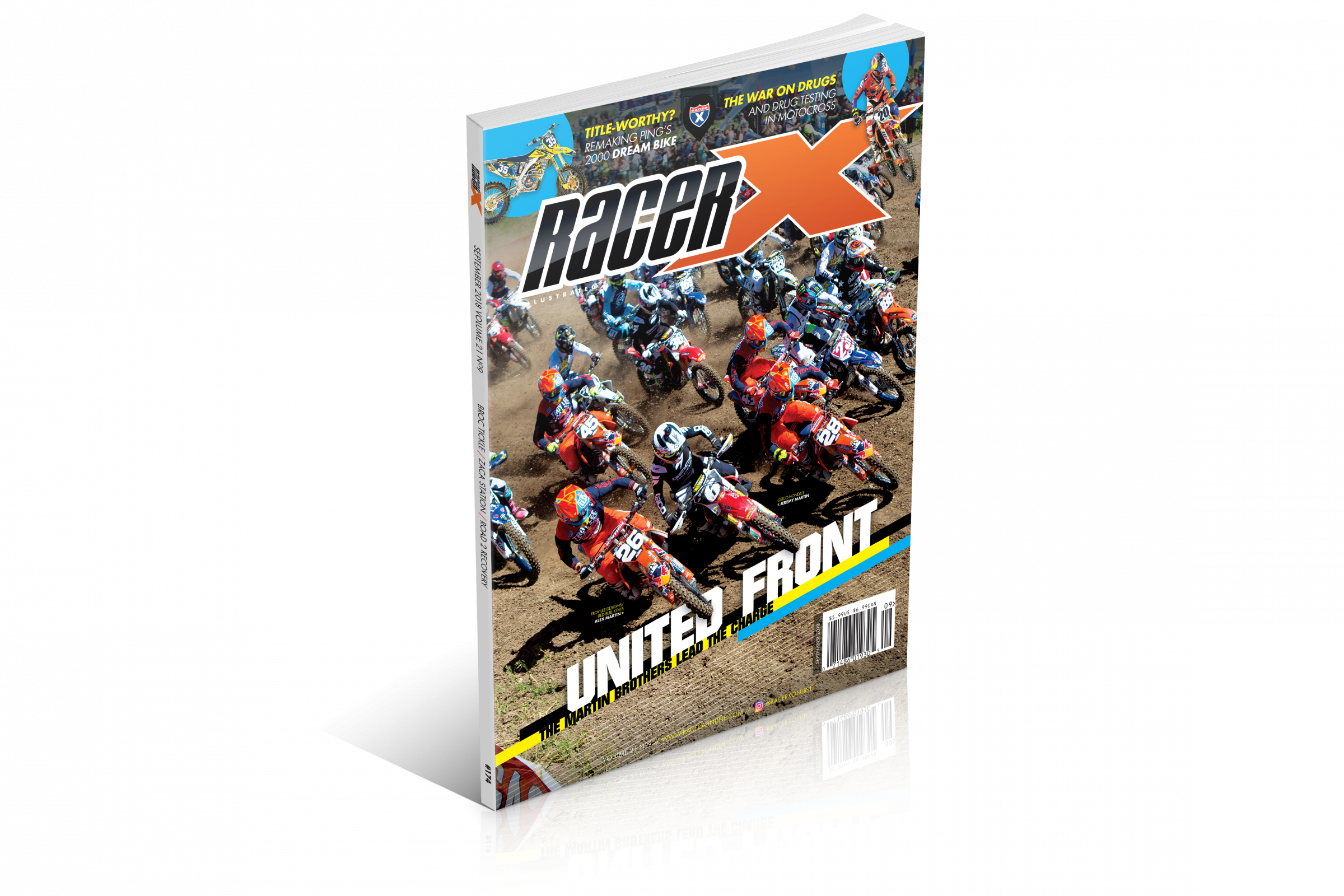 September 2018 Issue of Racer X Illustrated Digital Edition Now Available