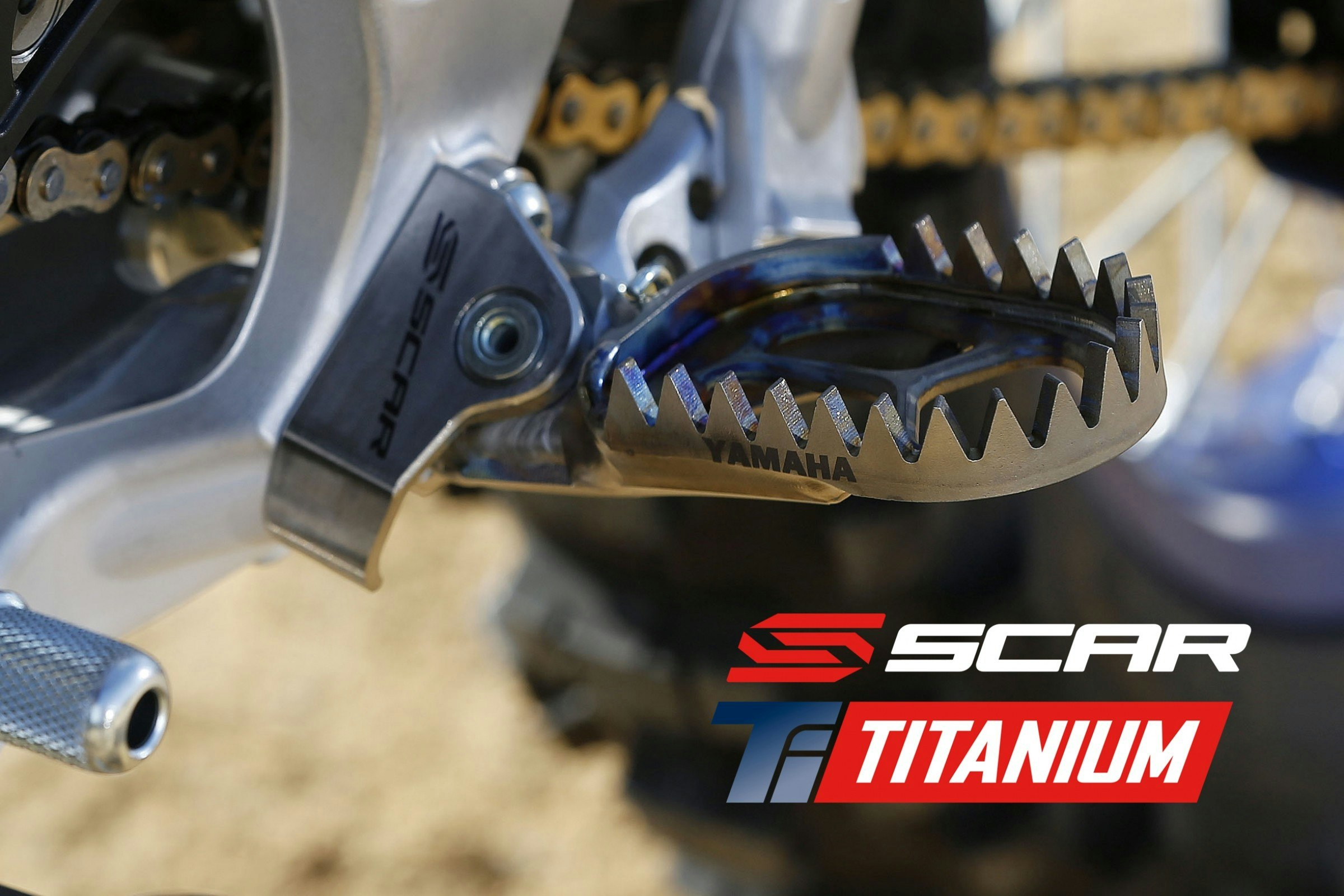 Scar Racing Introduces Titanium Footpeg Mount Brackets