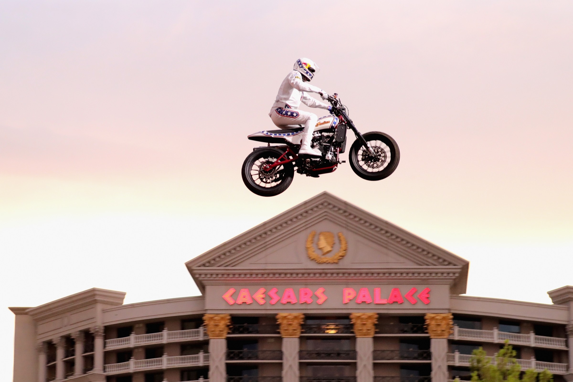 Watch Travis Pastrana Recreate Evel Knievel’s Legendary Jumps