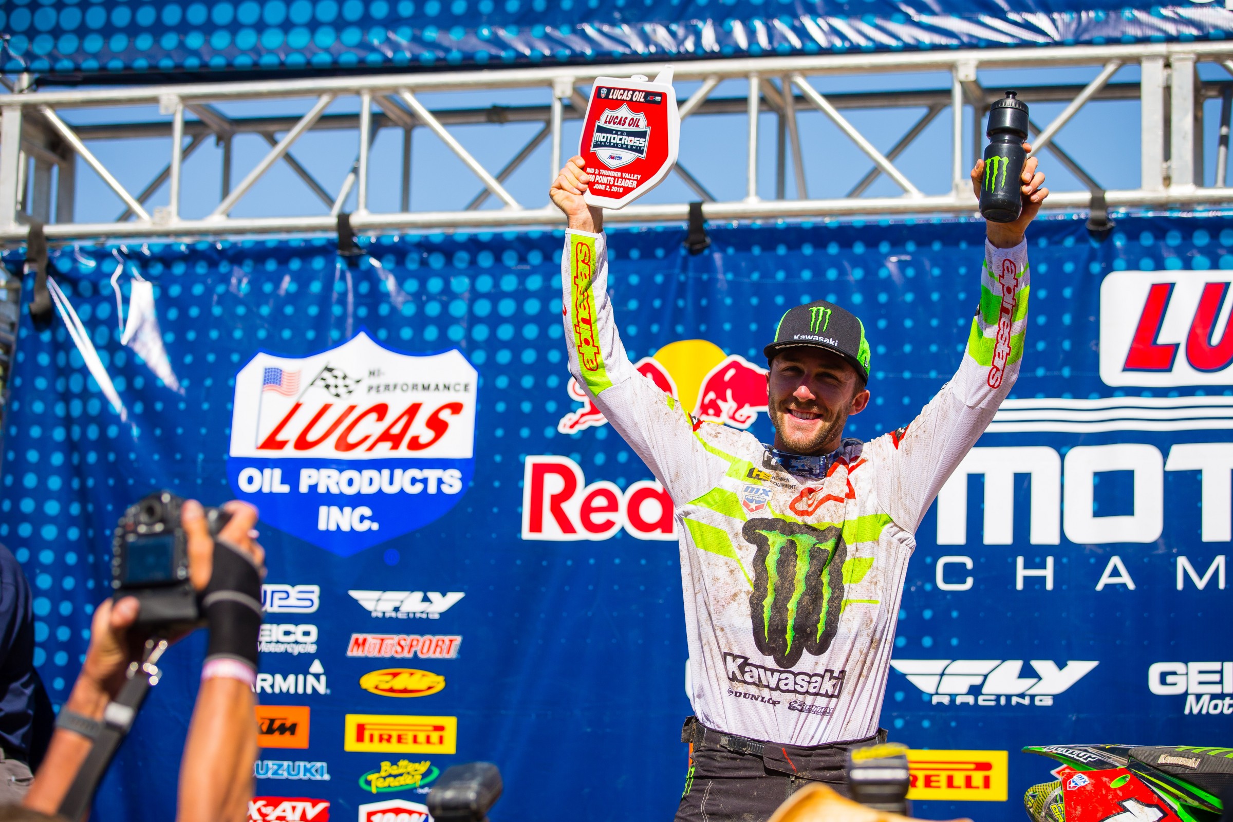 Statistically, Tomac has been better in 2018 than 2017. Well, except one thing—this time he's no longer in the points lead.