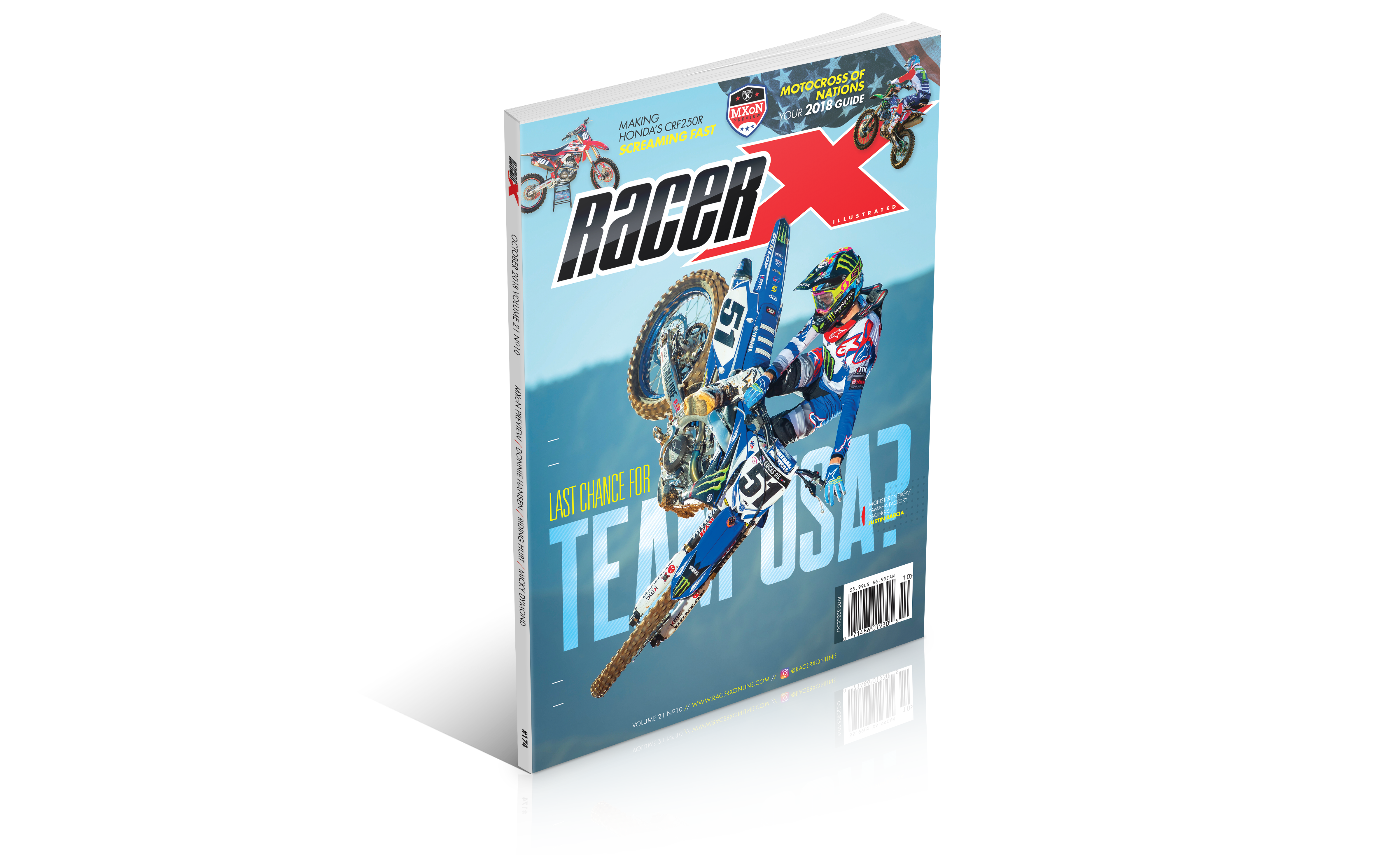 October 2018 Issue of Racer X Illustrated Digital Edition Now Available