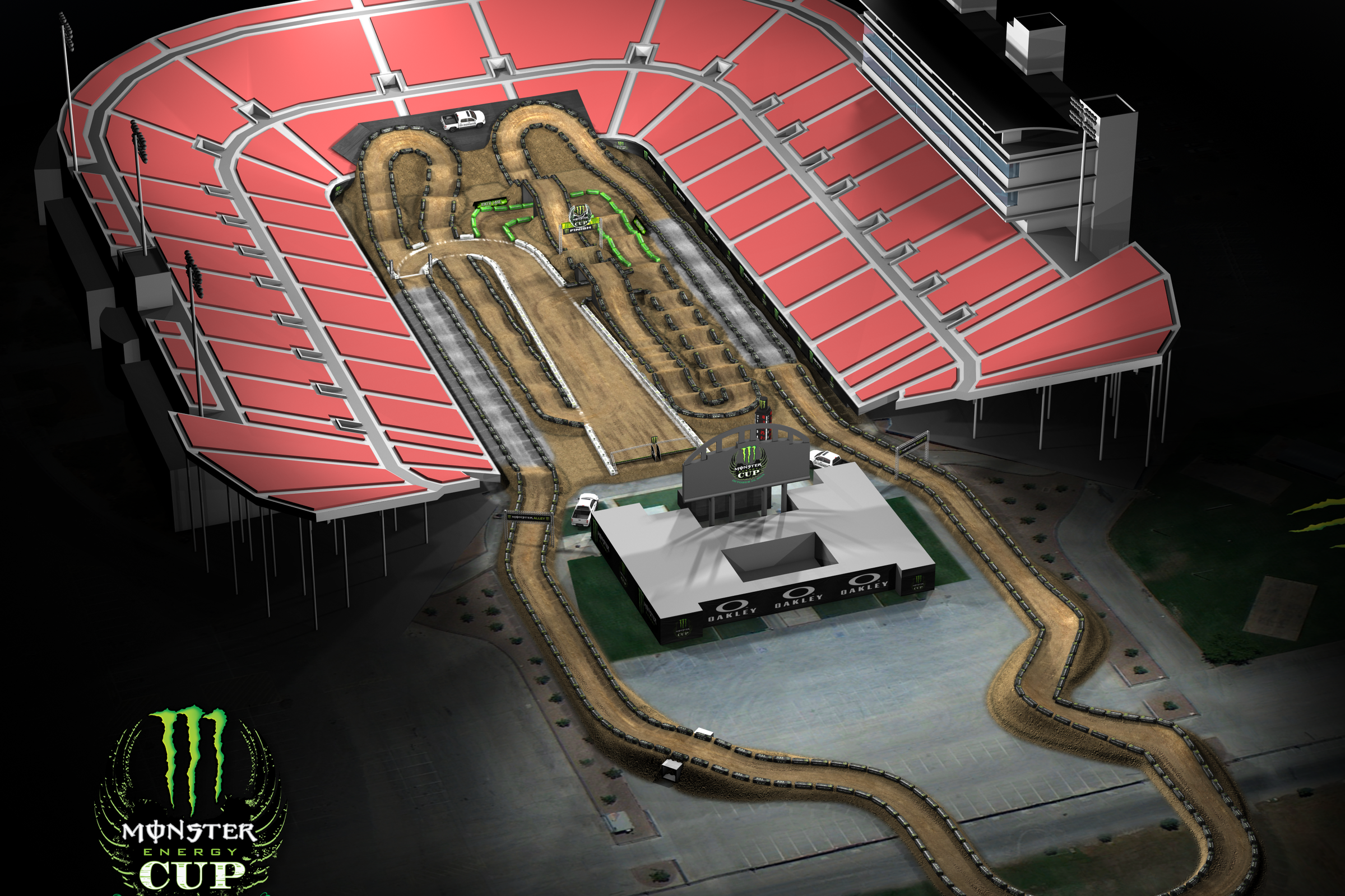 Monster Energy Cup Track Map Revealed