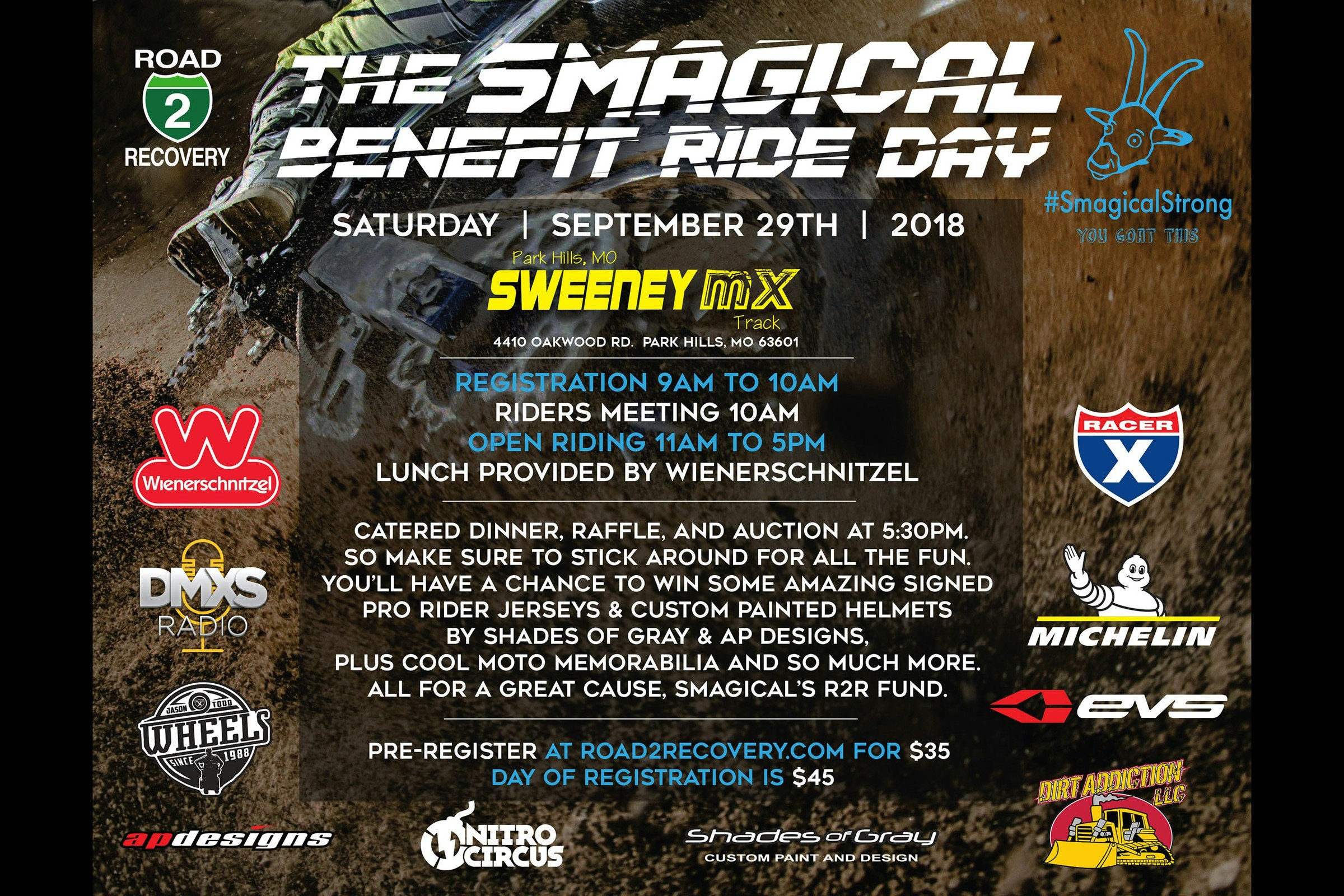 Sweeney's MX Playground to Host Smagical Benefit Ride Day